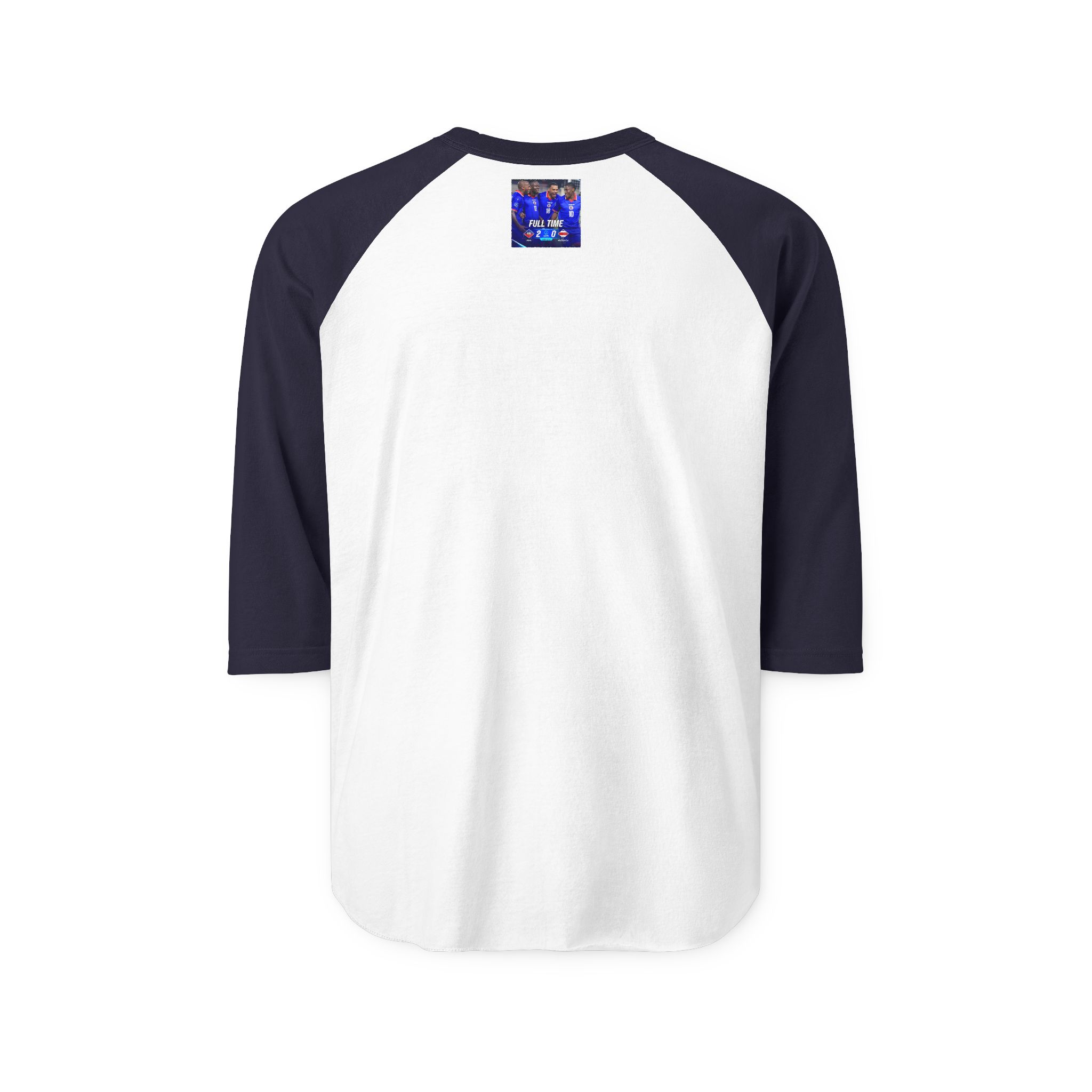 T-shirt unisexe à manches raglan trois-quarts. – Image 34