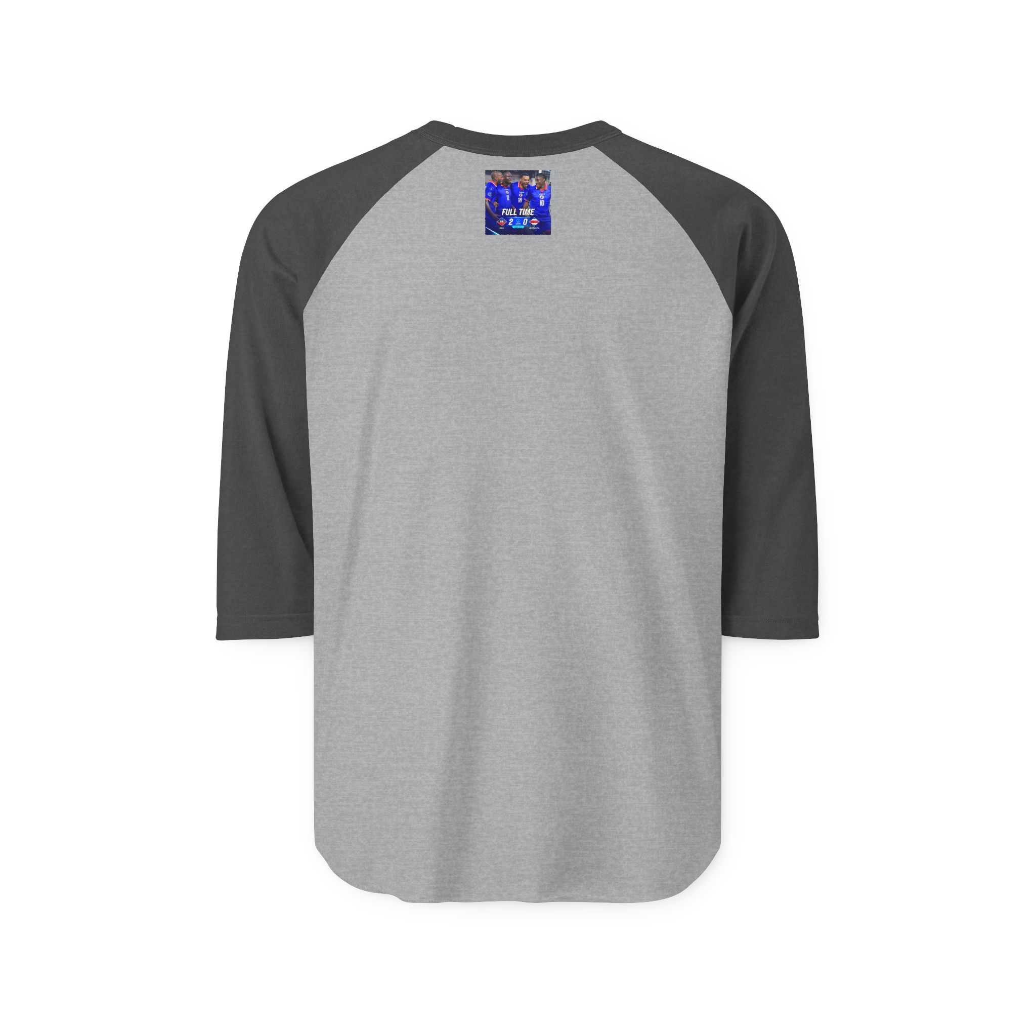 T-shirt unisexe à manches raglan trois-quarts. – Image 10