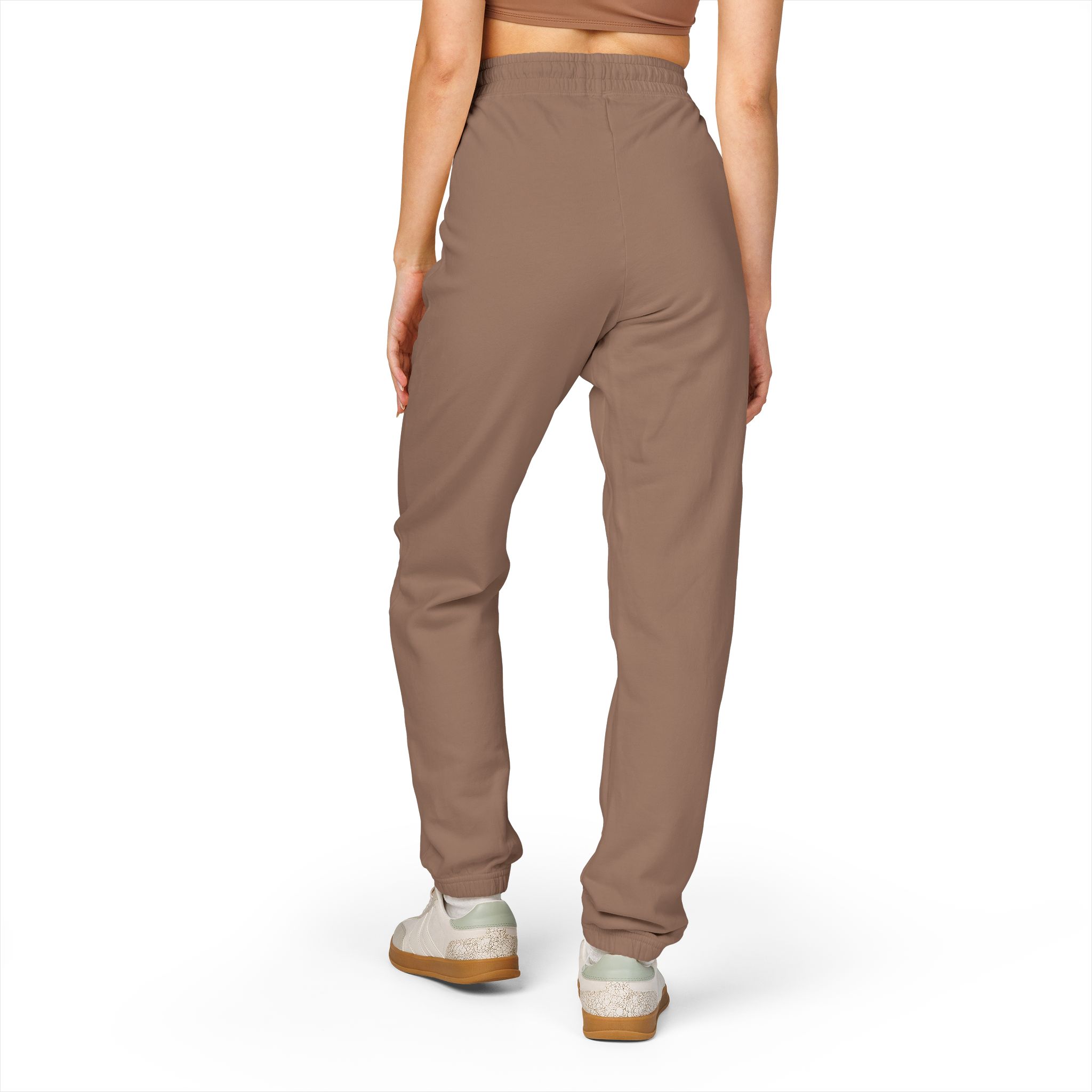 Unisex Garment-Dyed Fleece Sweatpants – Image 4