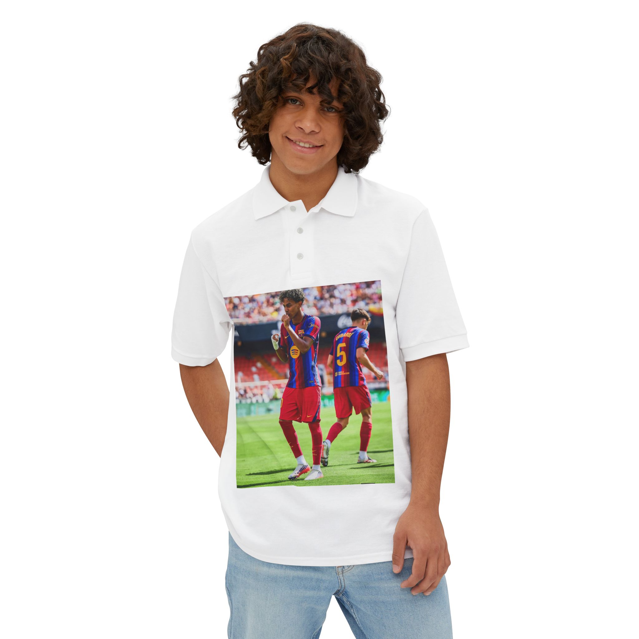 Polo en piqué pour homme – Image 7