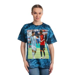 T-shirt tie-dye, cristal.