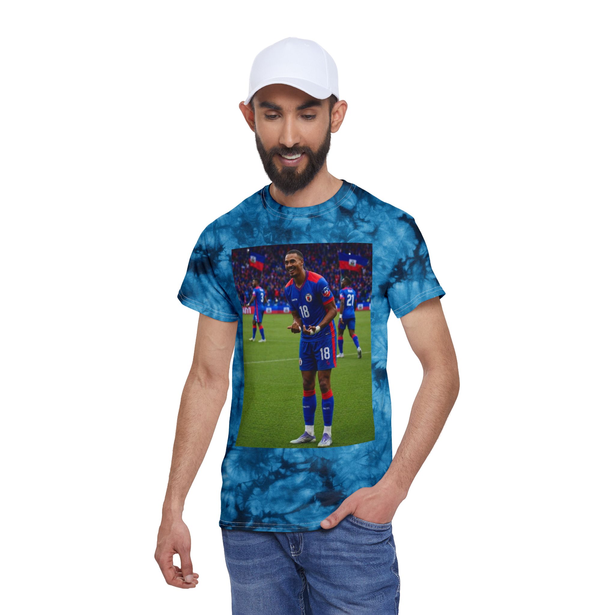 T-shirt tie-dye, cristal – Image 4