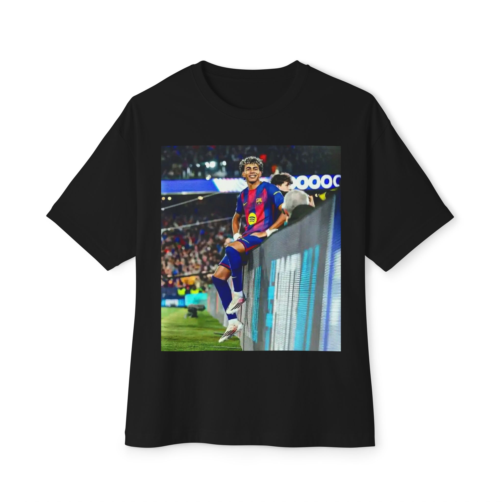 T-shirt unisexe coupe carrée oversize – Image 9