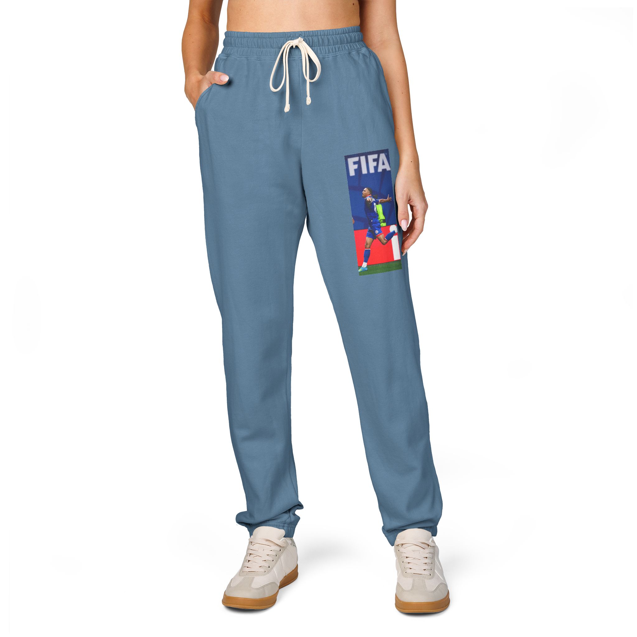 Unisex Garment-Dyed Fleece Sweatpants – Image 23