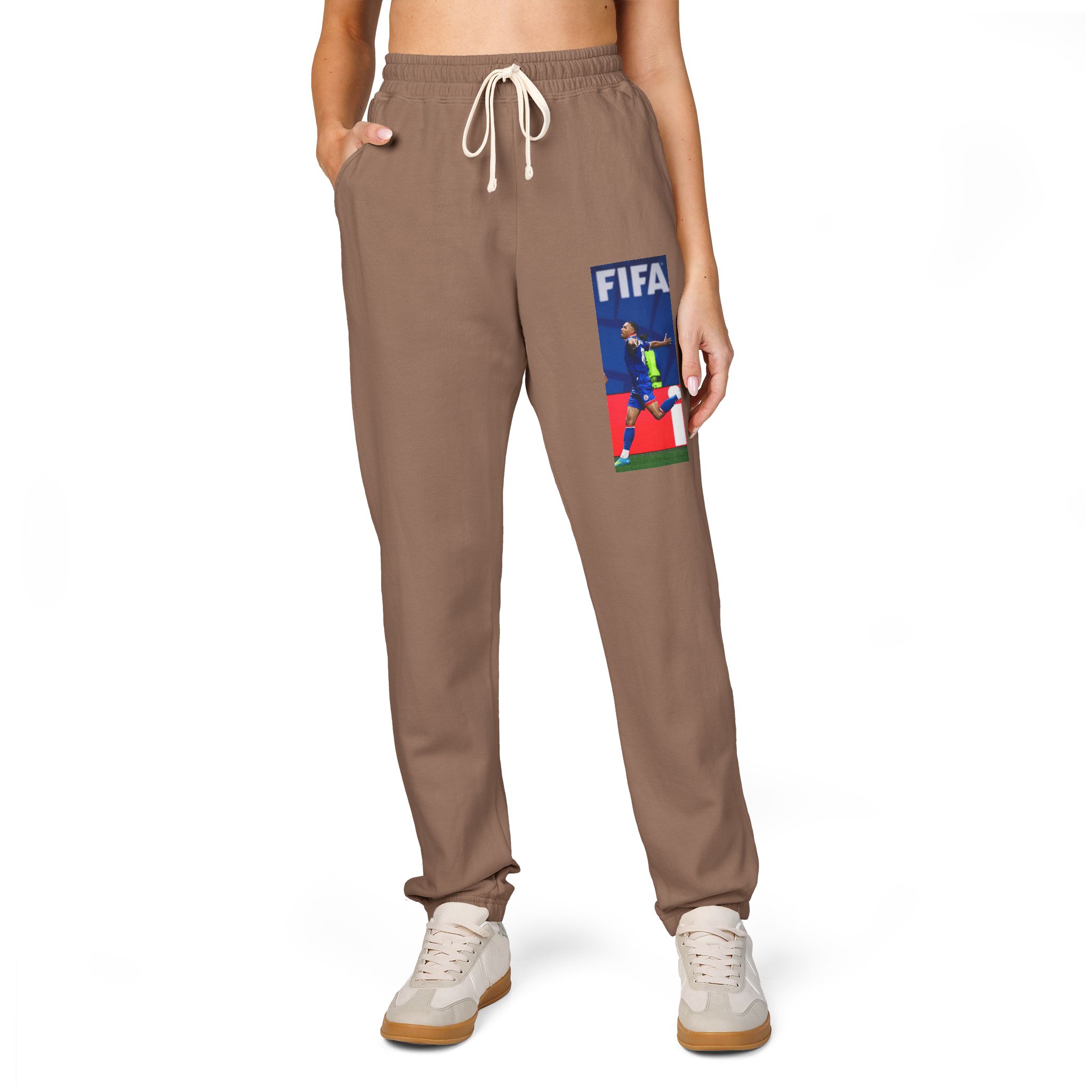 Unisex Garment-Dyed Fleece Sweatpants