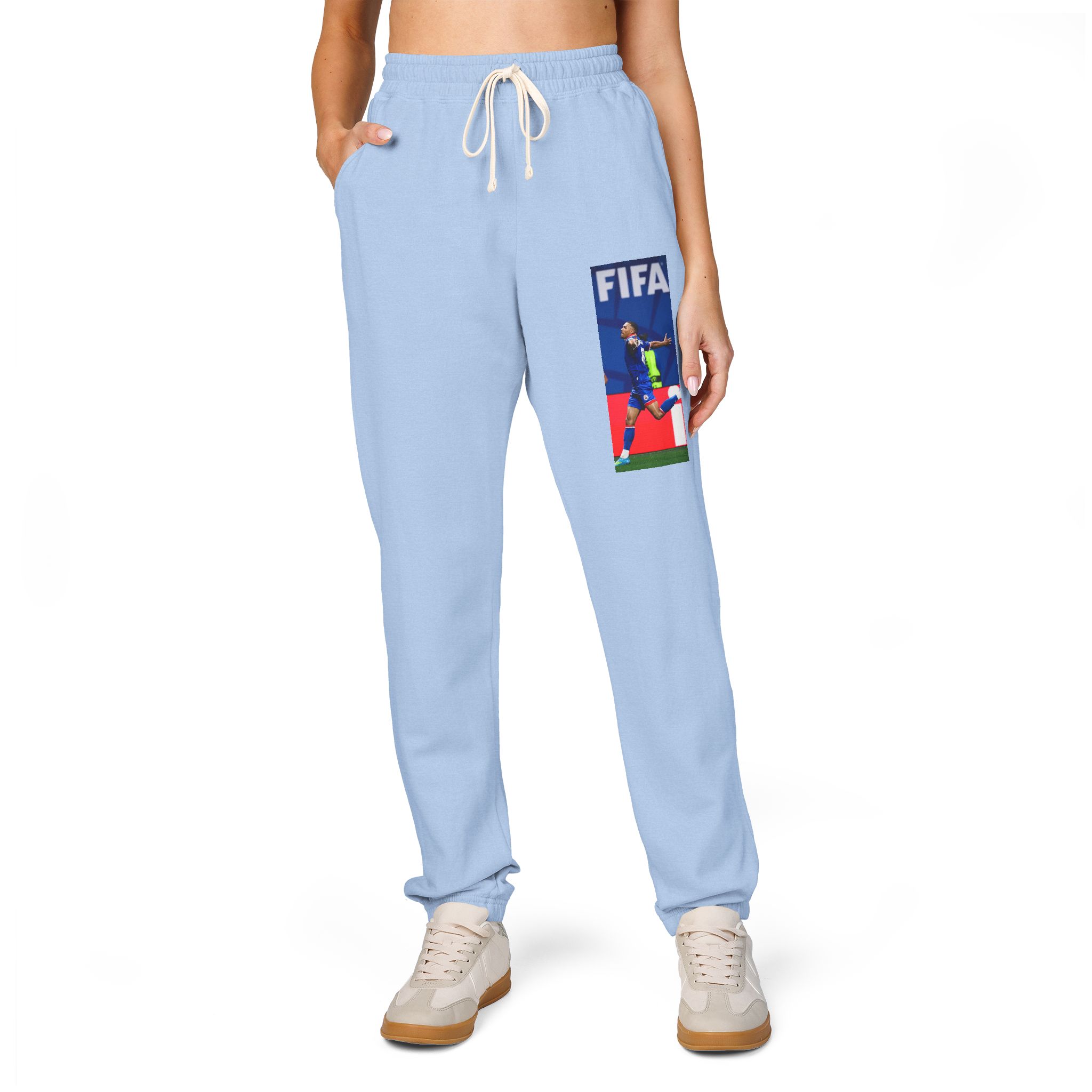 Unisex Garment-Dyed Fleece Sweatpants – Image 19