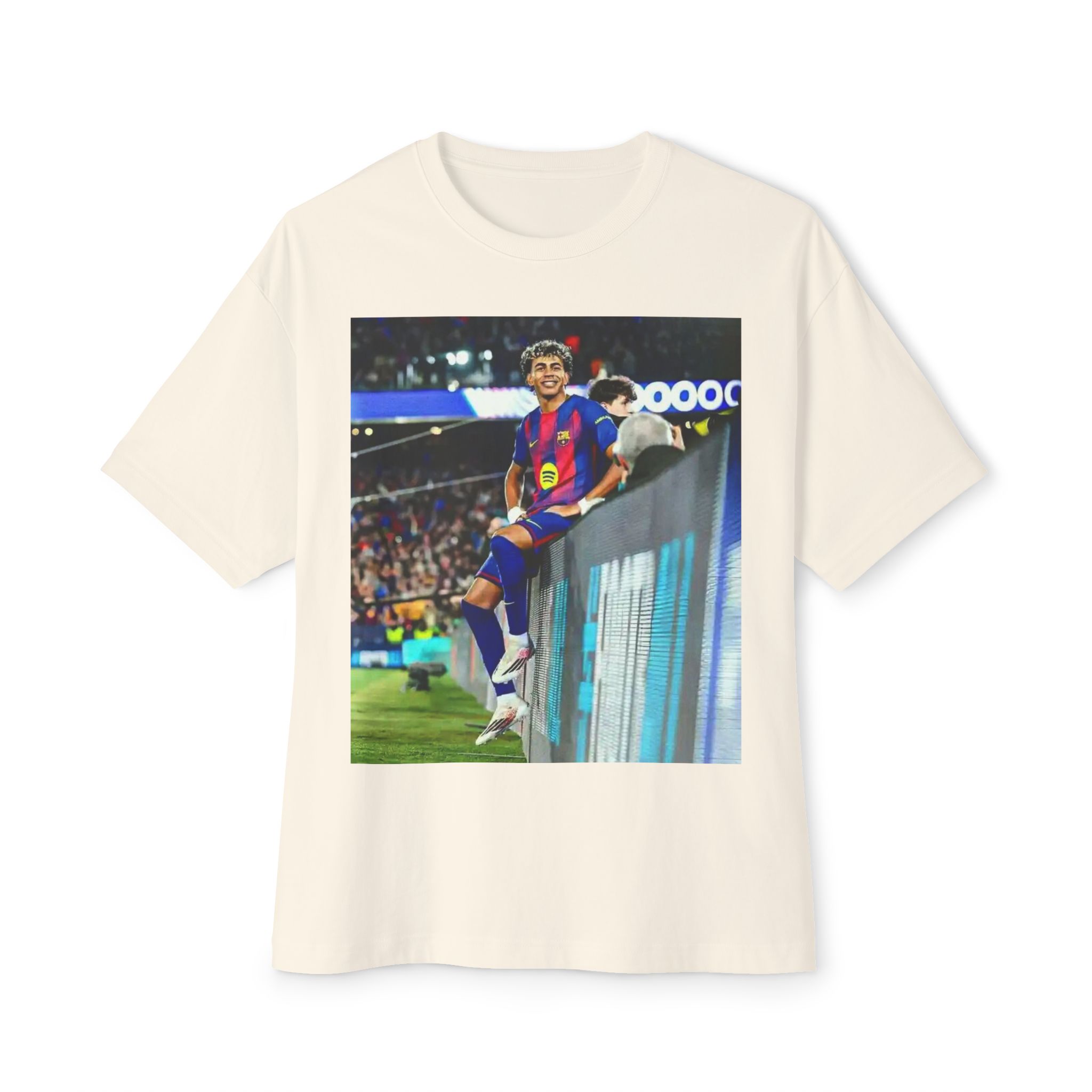 T-shirt unisexe coupe carrée oversize – Image 13