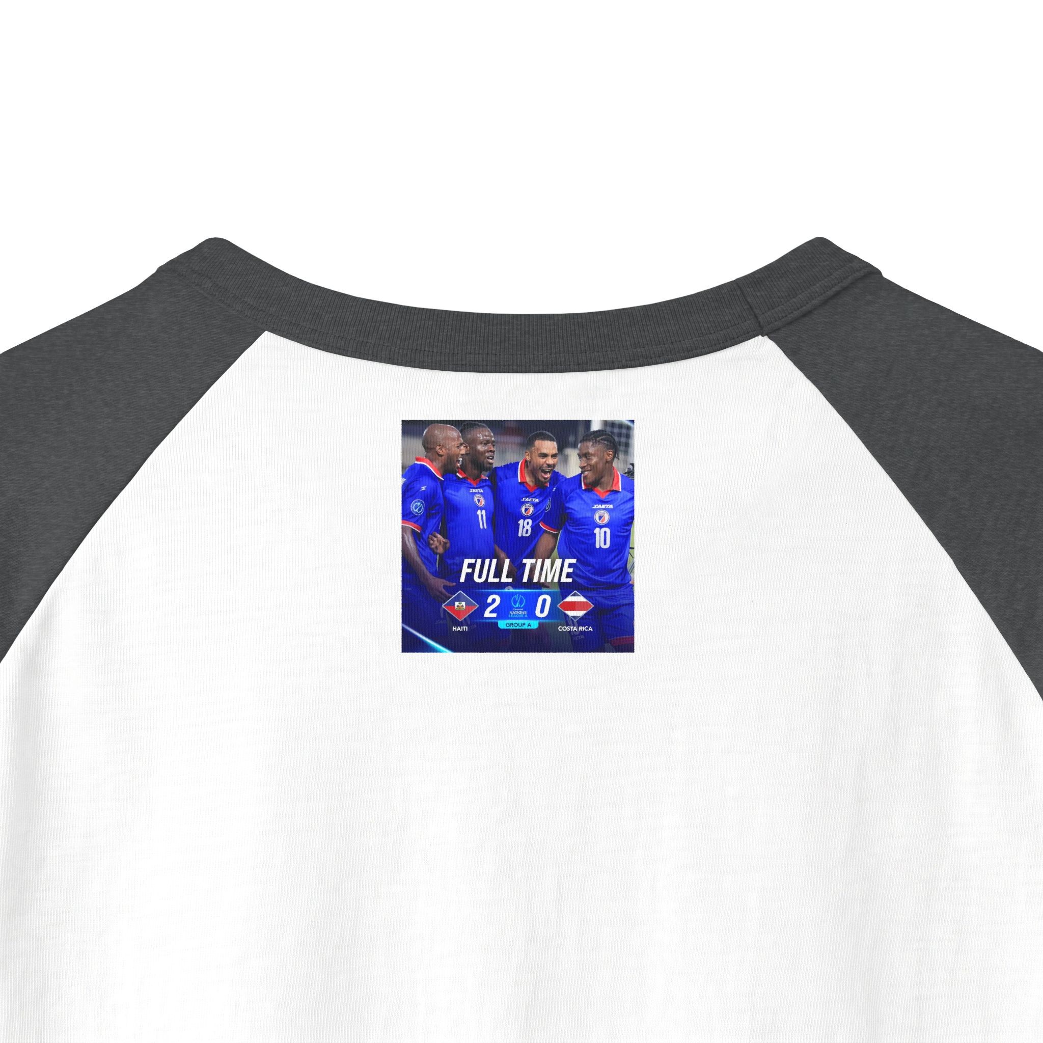 T-shirt unisexe à manches raglan trois-quarts. – Image 16