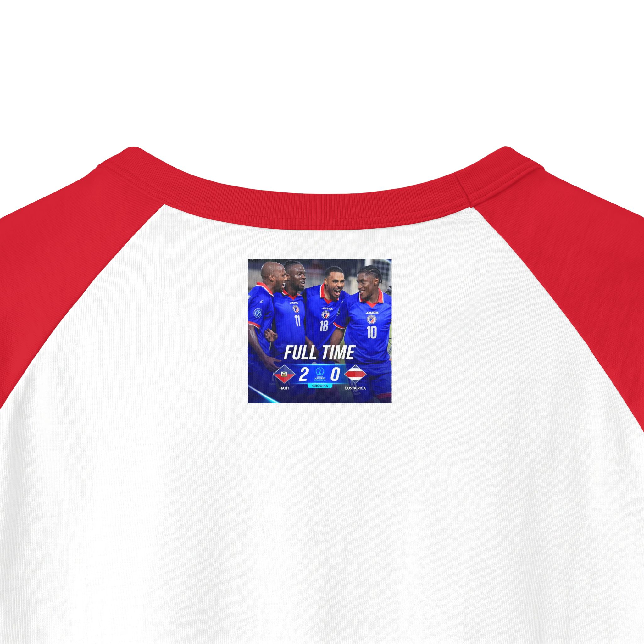 T-shirt unisexe à manches raglan trois-quarts. – Image 40