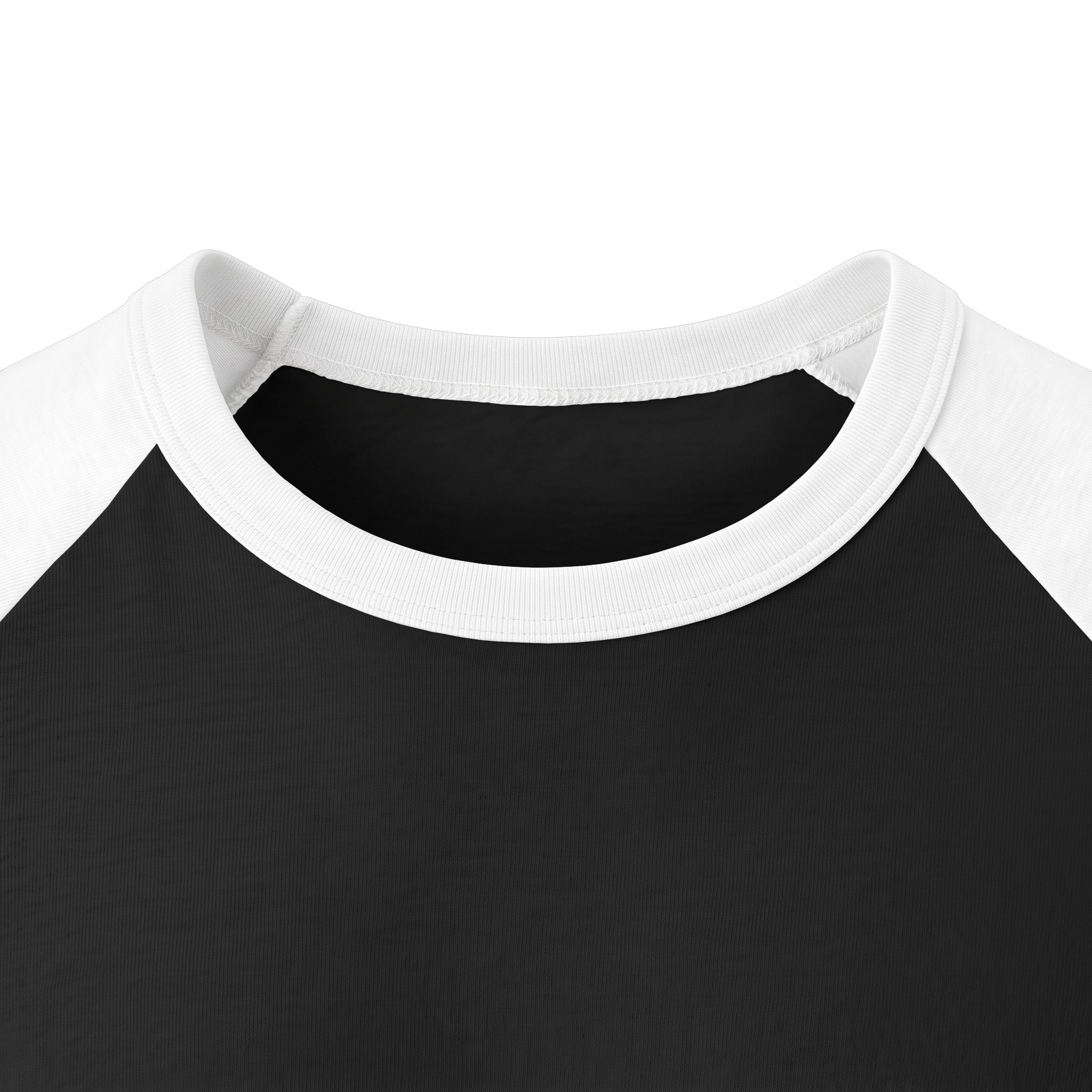 T-shirt unisexe à manches raglan trois-quarts. – Image 3