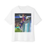 T-shirt unisexe coupe carrée oversize