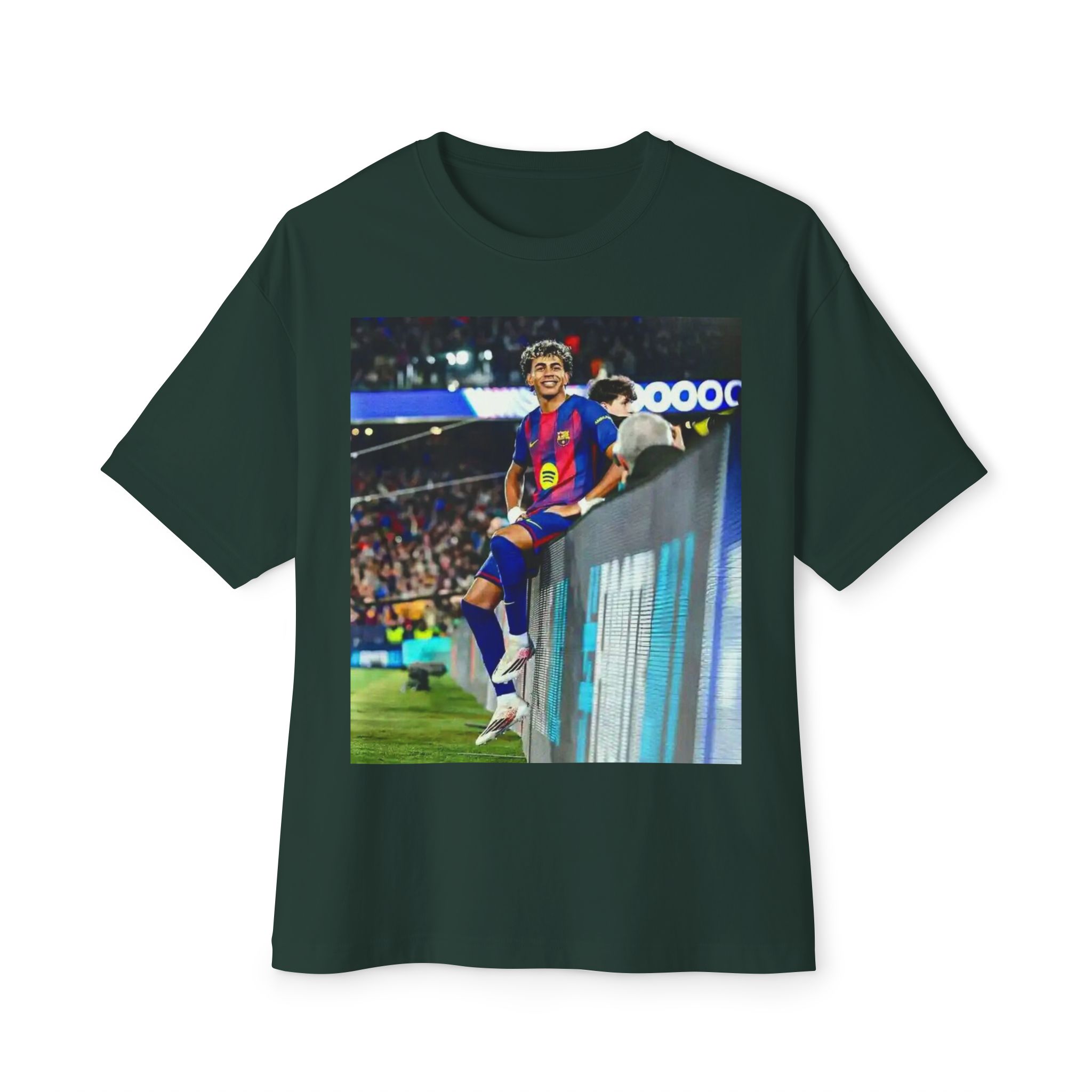 T-shirt unisexe coupe carrée oversize – Image 25