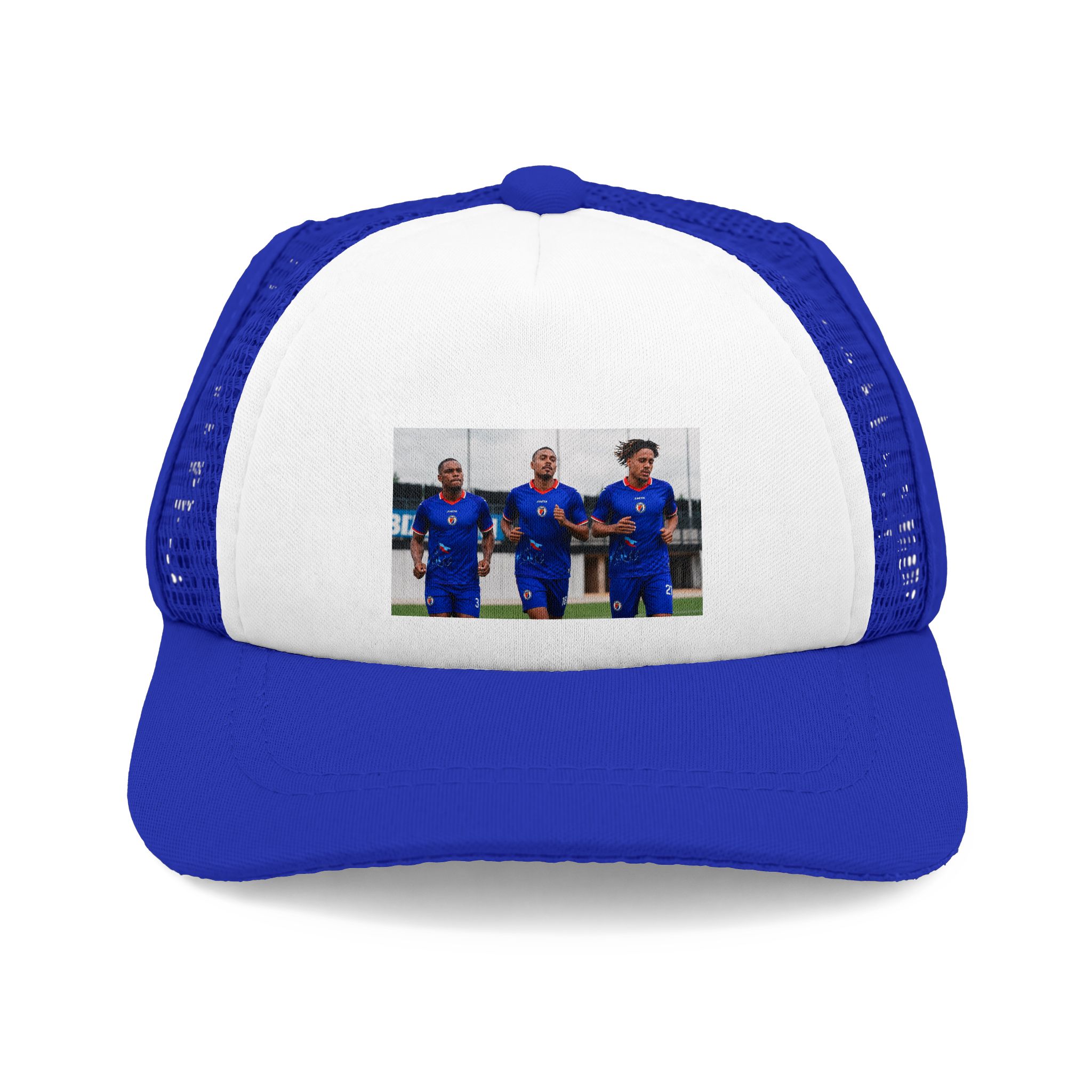Casquette trucker en mousse avec motif chien
