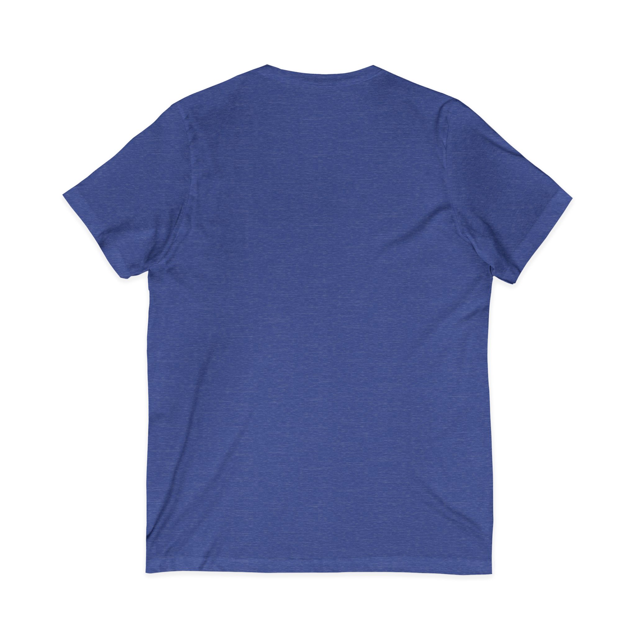 T-shirt unisexe en jersey à manches courtes et col en V – Image 26