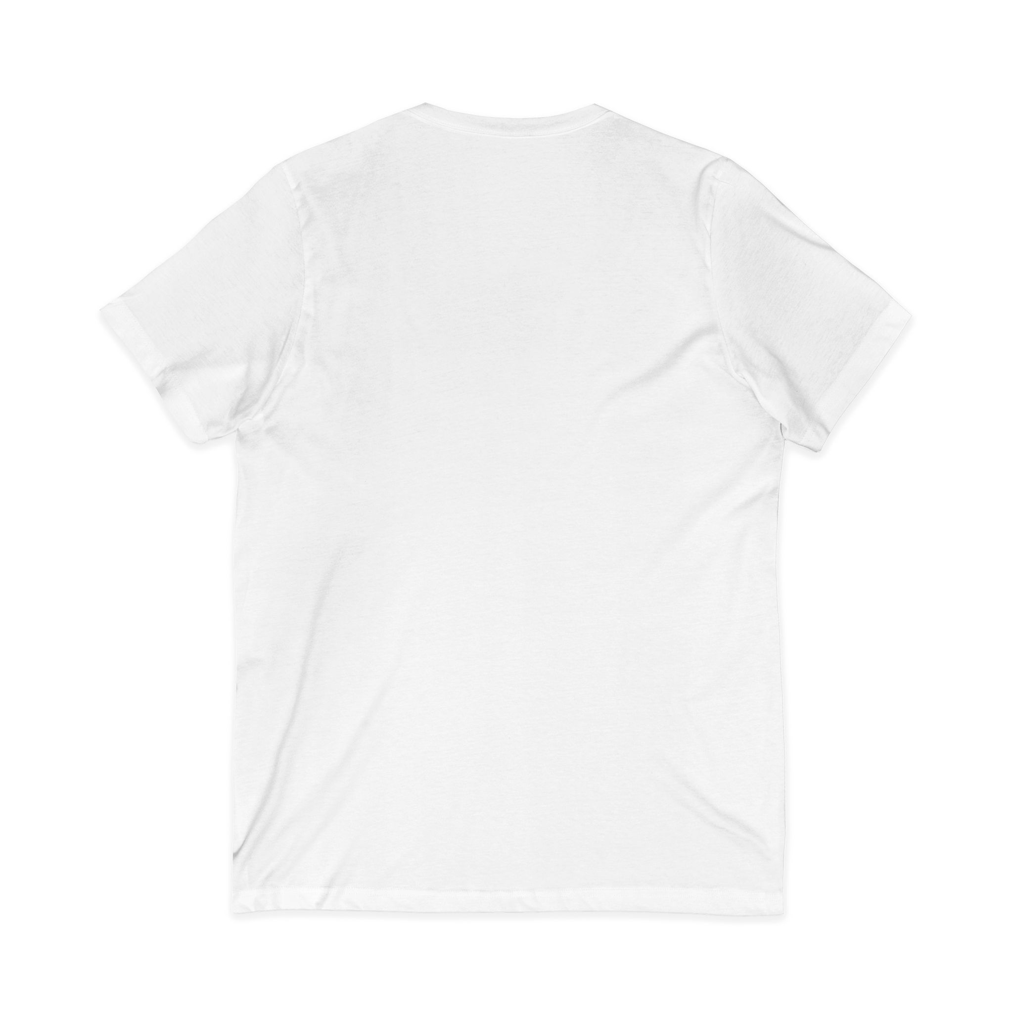 T-shirt unisexe en jersey à manches courtes et col en V – Image 6