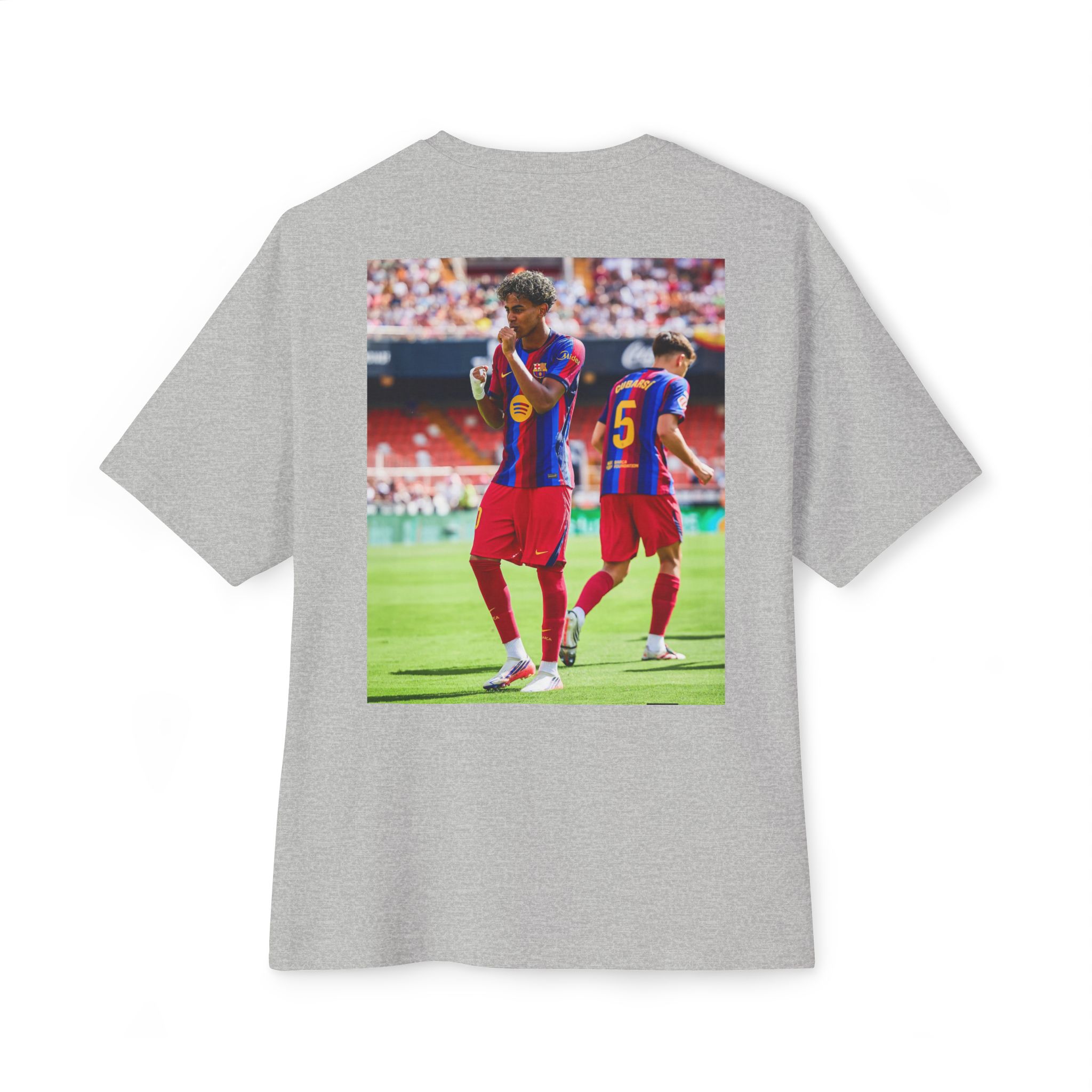 T-shirt unisexe coupe carrée oversize – Image 31