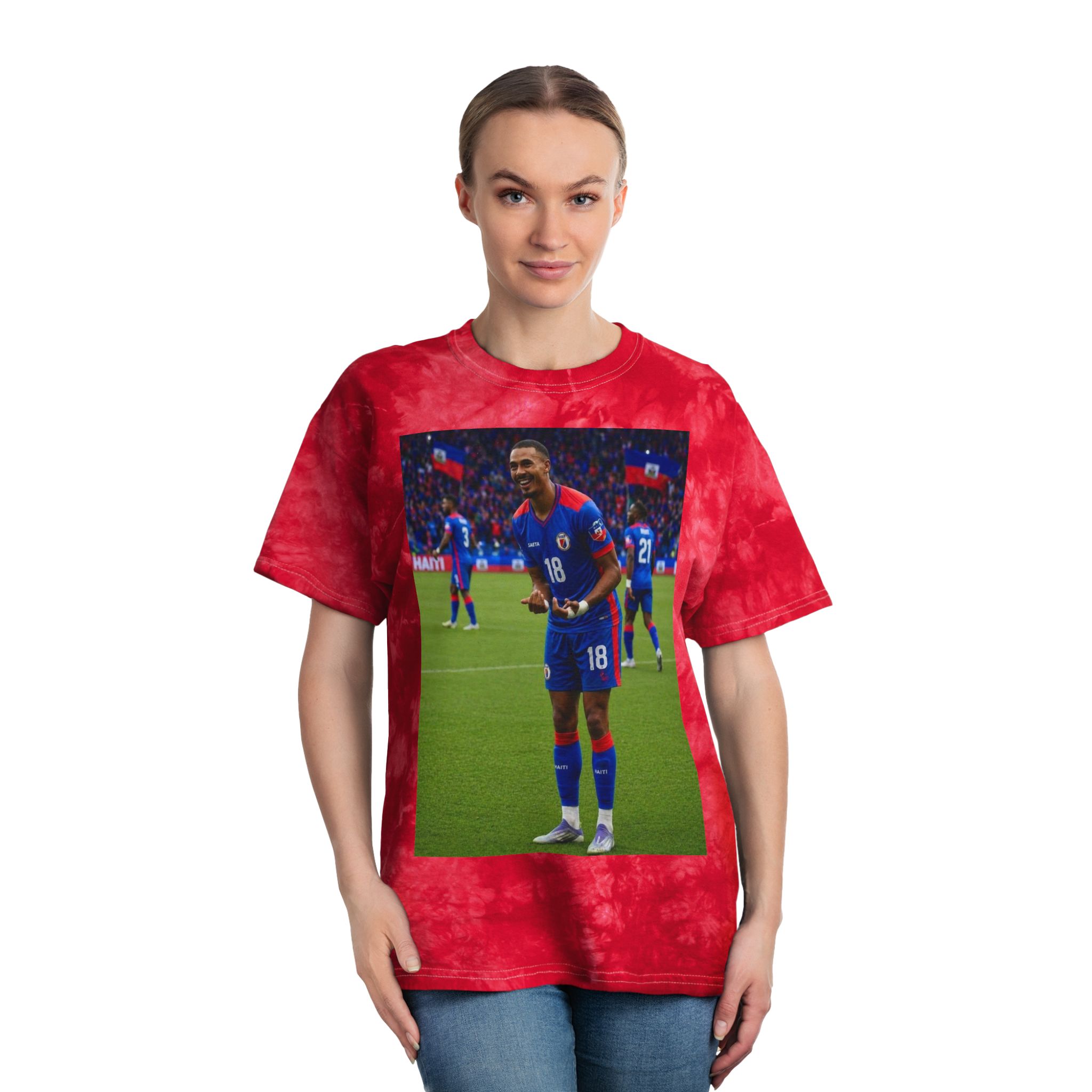 T-shirt tie-dye, cristal – Image 7