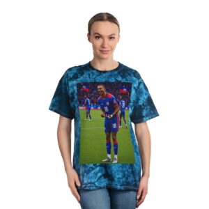 T-shirt tie-dye, cristal