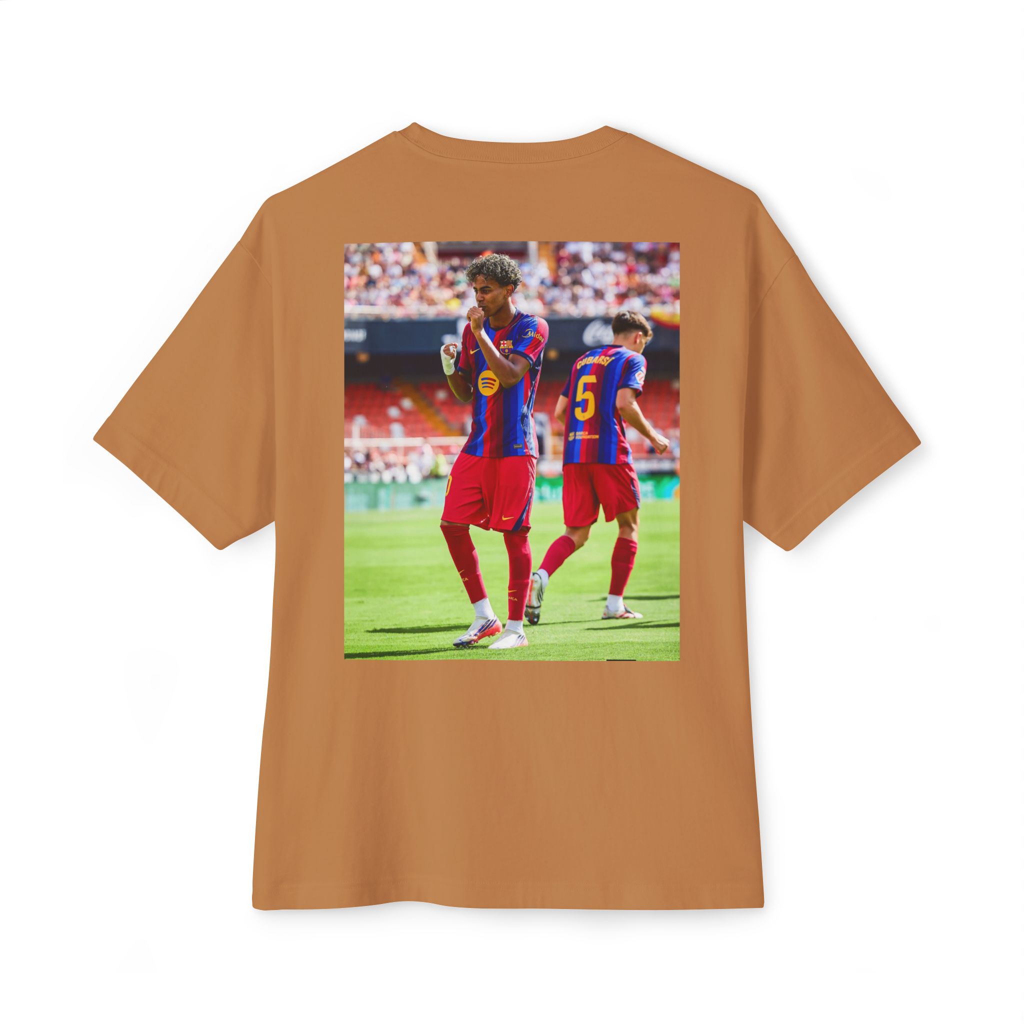 T-shirt unisexe coupe carrée oversize – Image 19