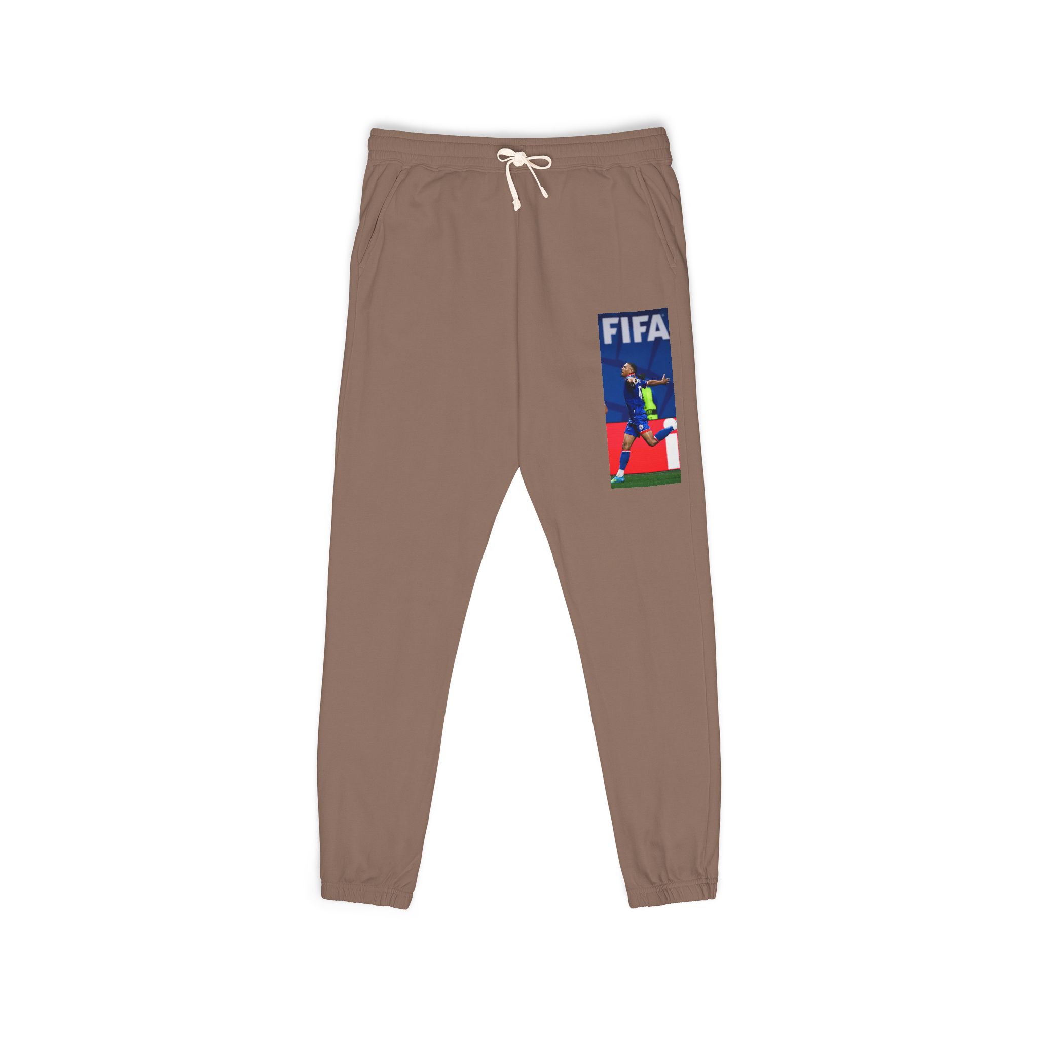 Unisex Garment-Dyed Fleece Sweatpants – Image 2