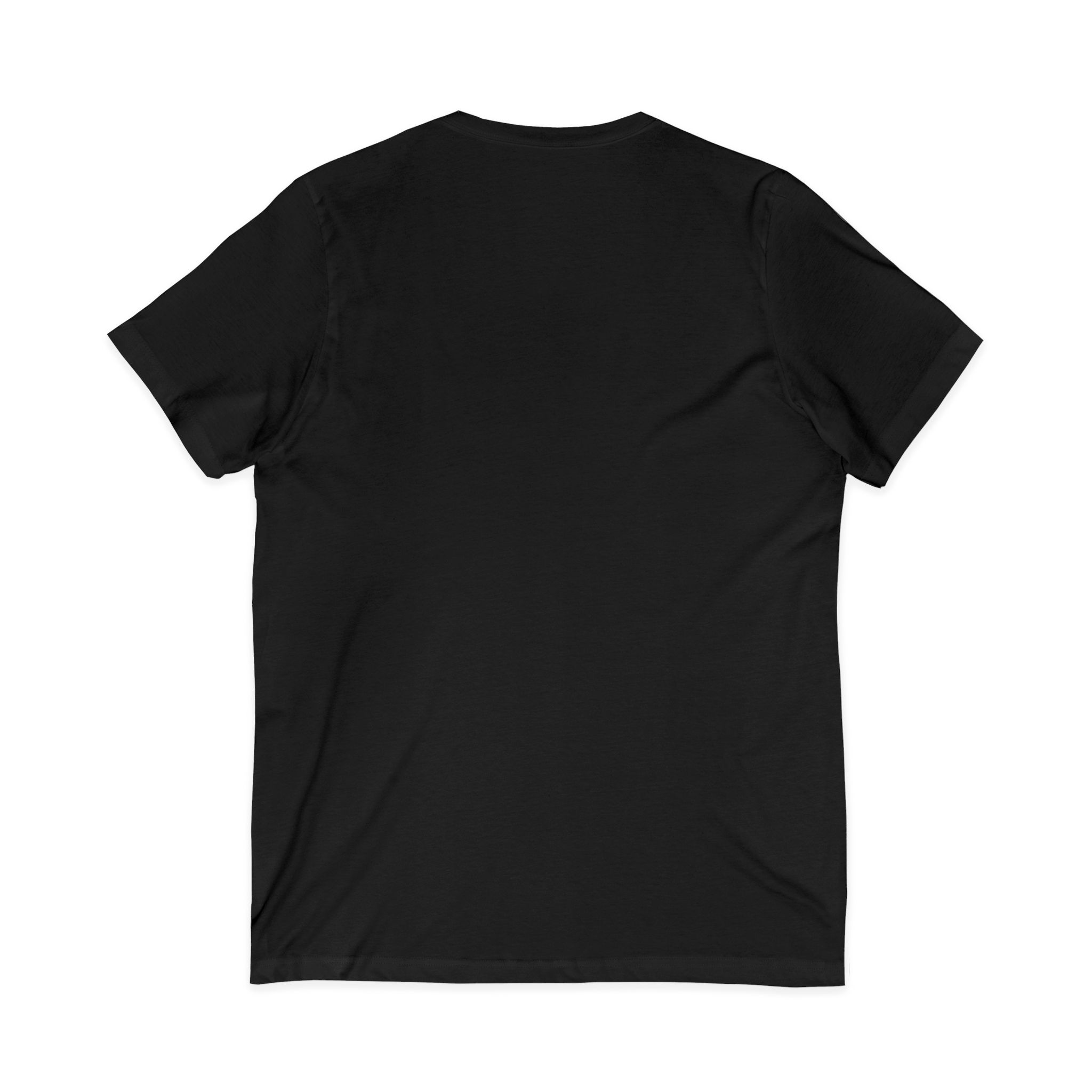 T-shirt unisexe en jersey à manches courtes et col en V – Image 18