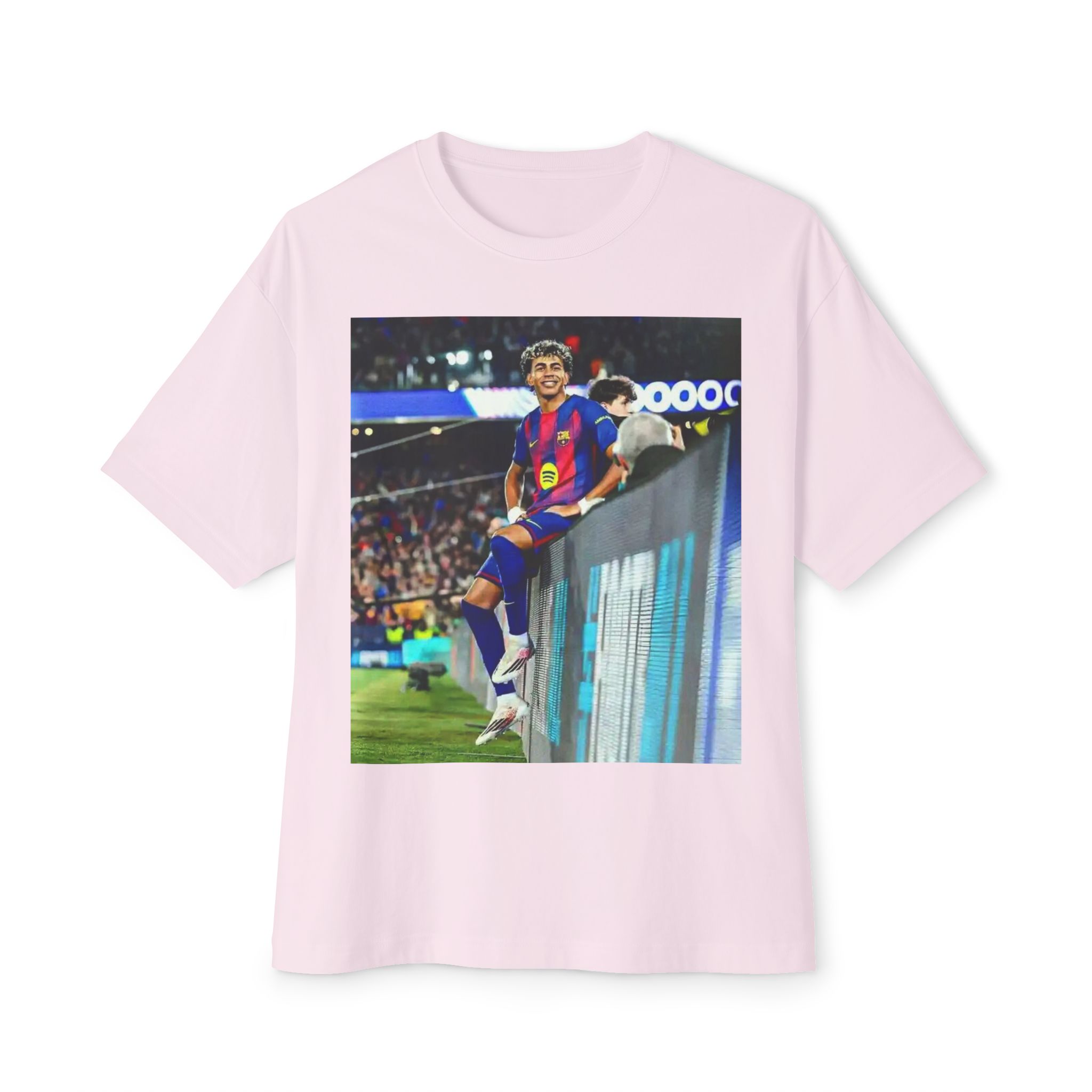 T-shirt unisexe coupe carrée oversize – Image 5