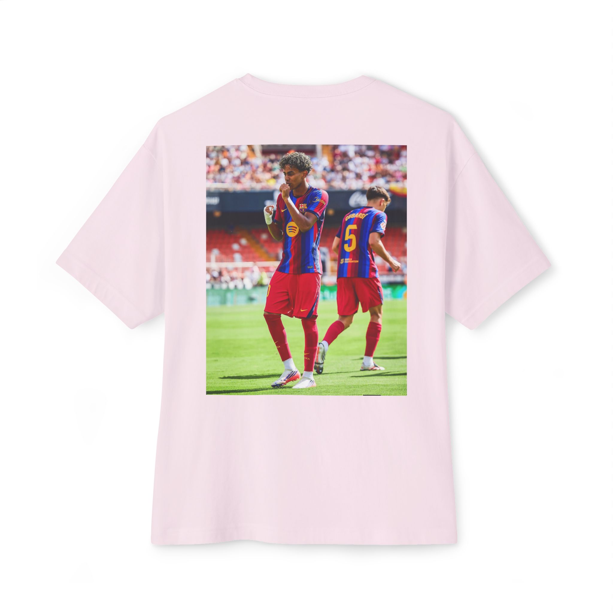 T-shirt unisexe coupe carrée oversize – Image 7