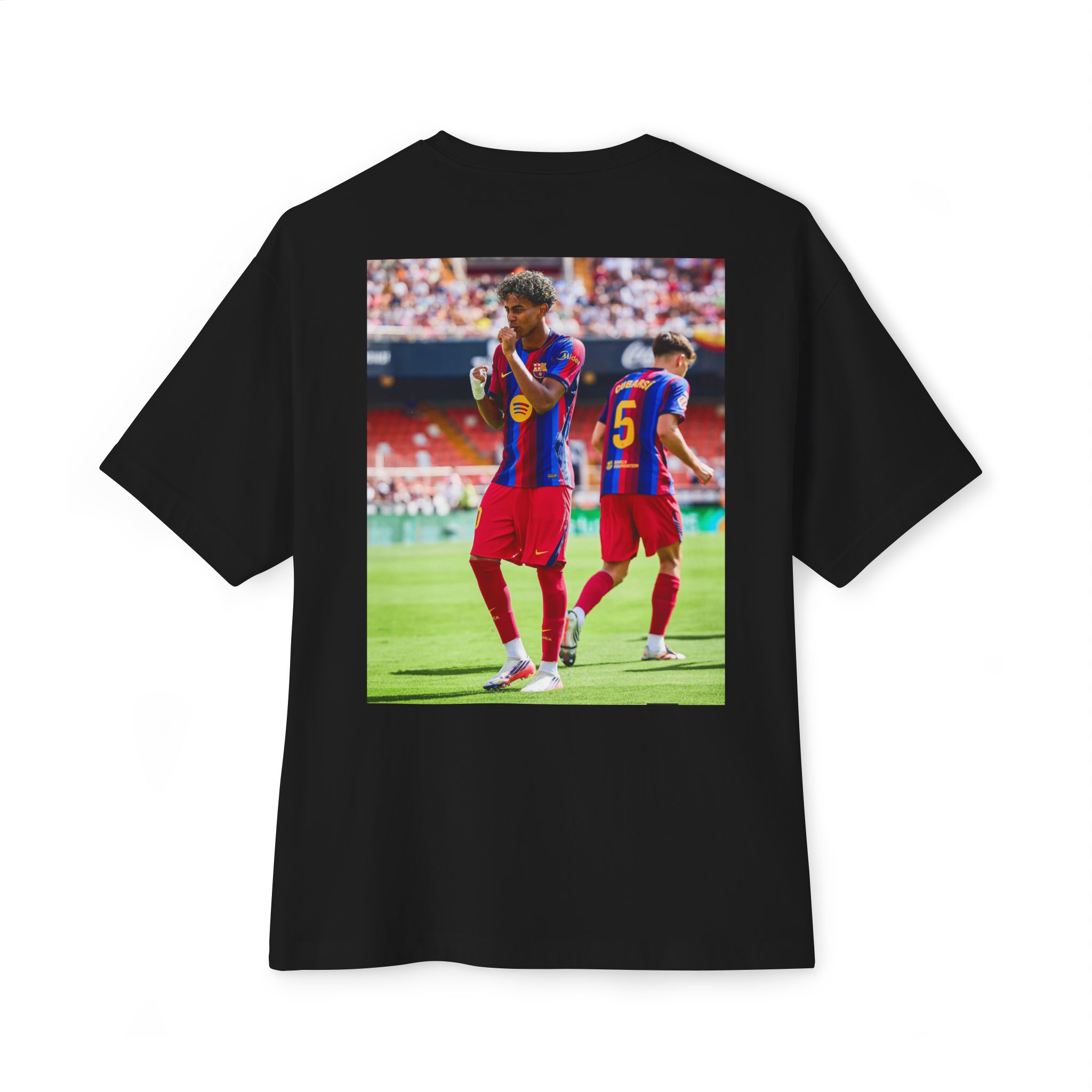 T-shirt unisexe coupe carrée oversize – Image 11