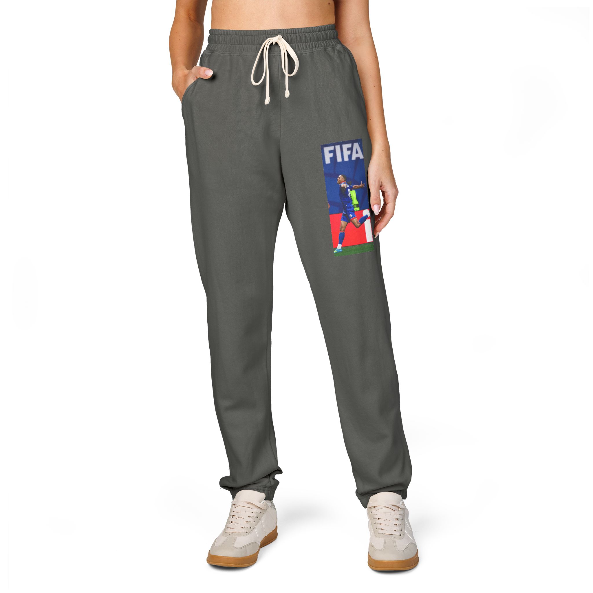 Unisex Garment-Dyed Fleece Sweatpants – Image 7