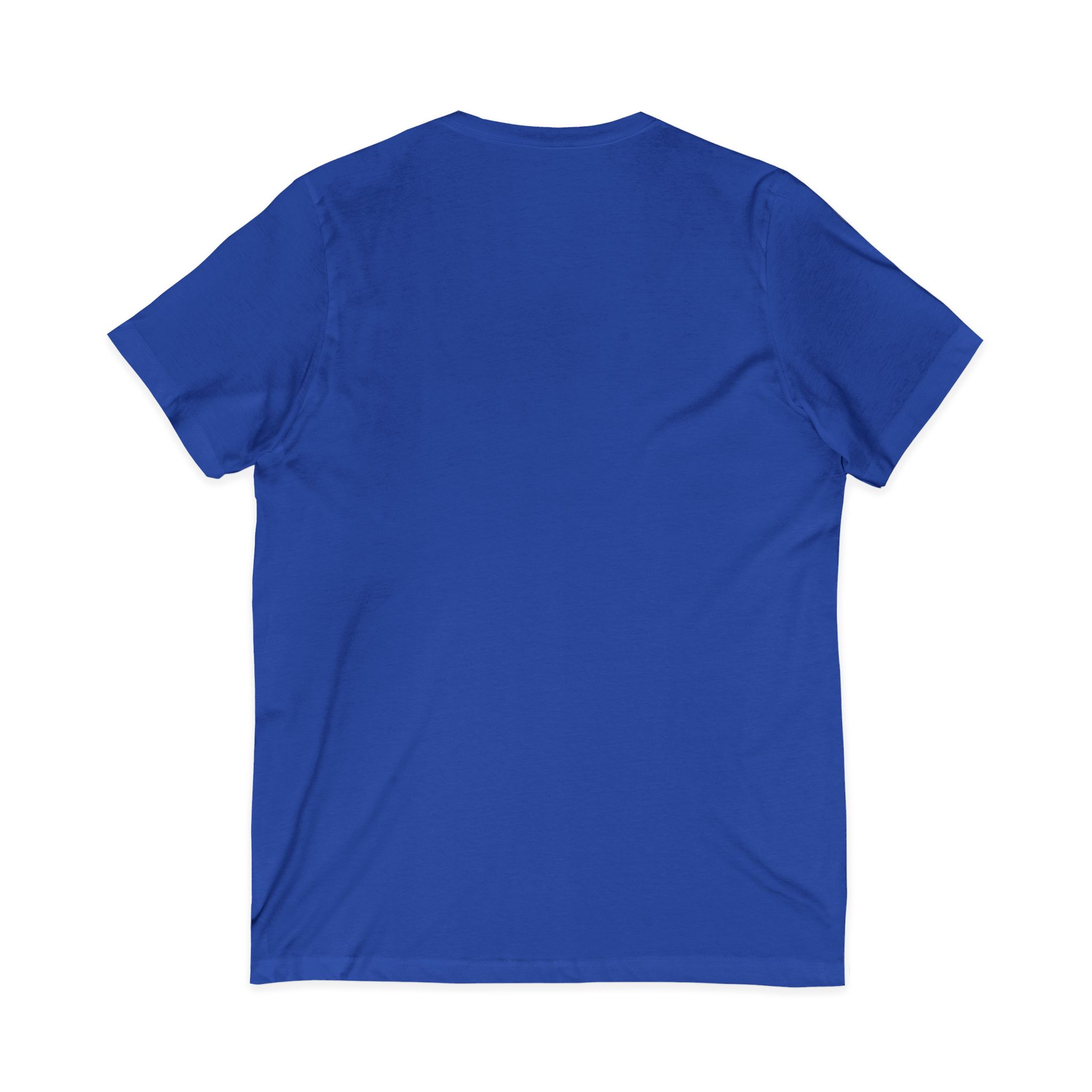 T-shirt unisexe en jersey à manches courtes et col en V – Image 2