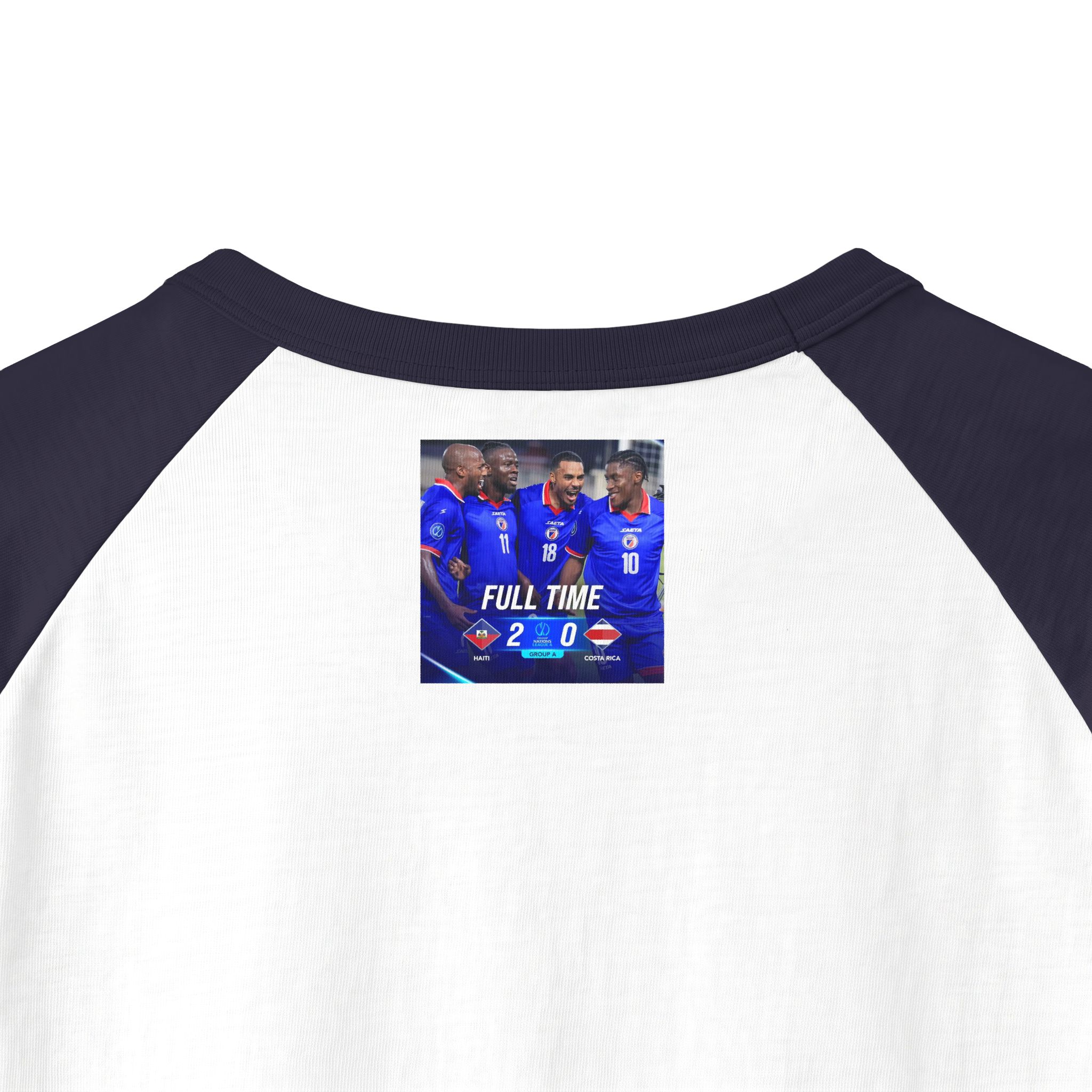 T-shirt unisexe à manches raglan trois-quarts. – Image 36