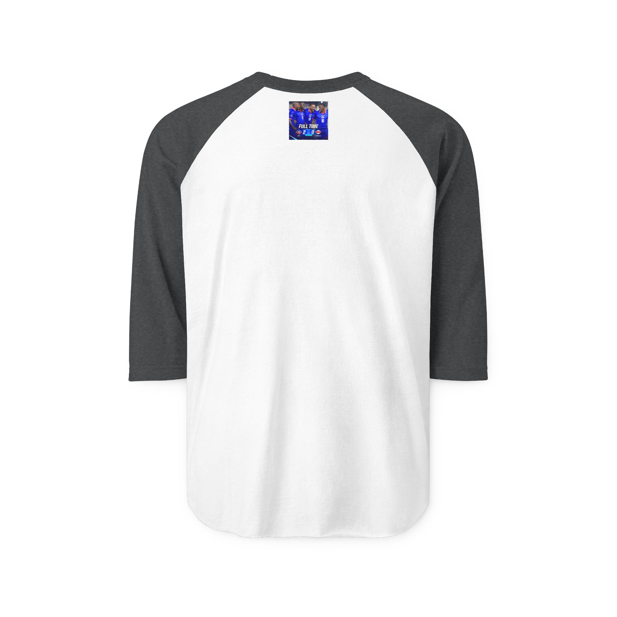 T-shirt unisexe à manches raglan trois-quarts. – Image 14