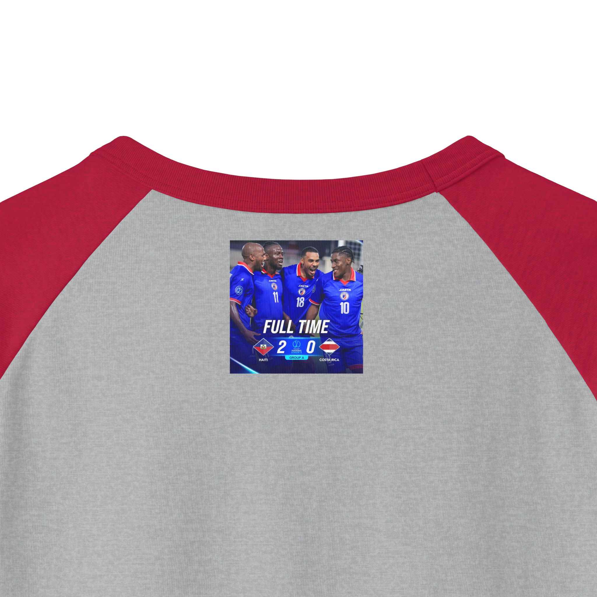 T-shirt unisexe à manches raglan trois-quarts. – Image 28