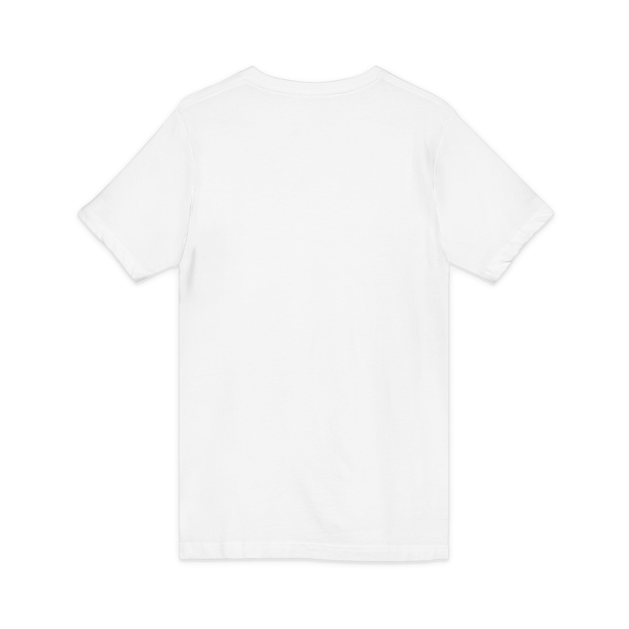 T-shirt unisexe en jersey à manches courtes et col en V – Image 8