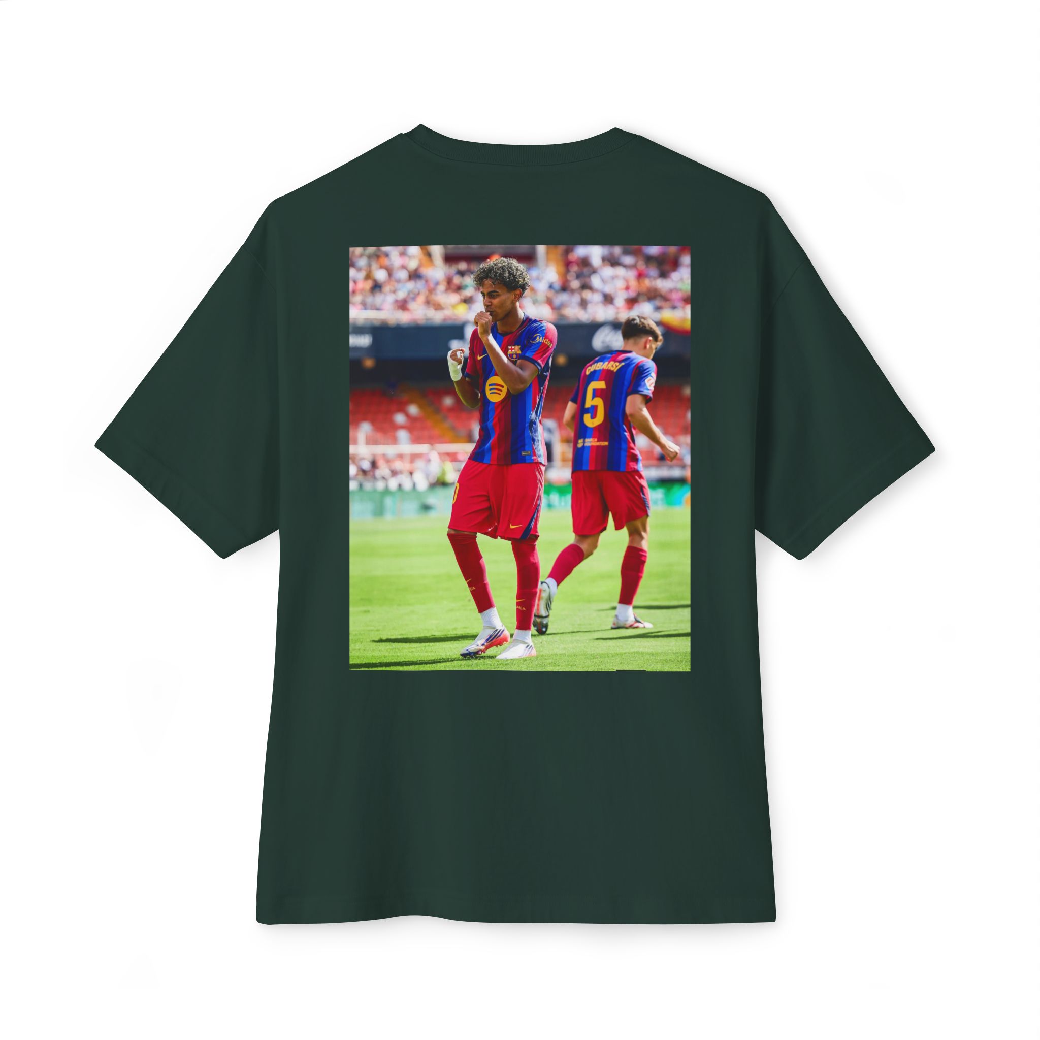 T-shirt unisexe coupe carrée oversize – Image 27