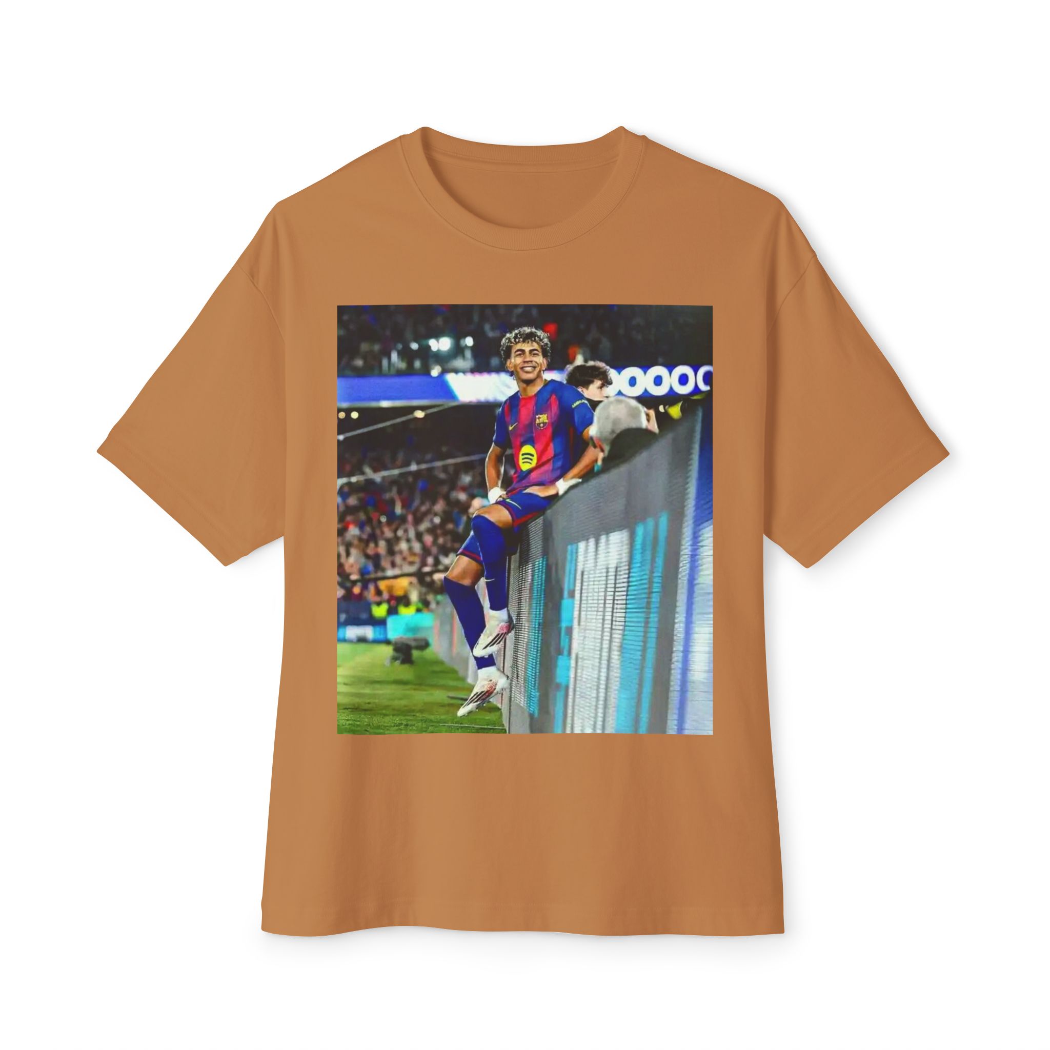 T-shirt unisexe coupe carrée oversize – Image 17