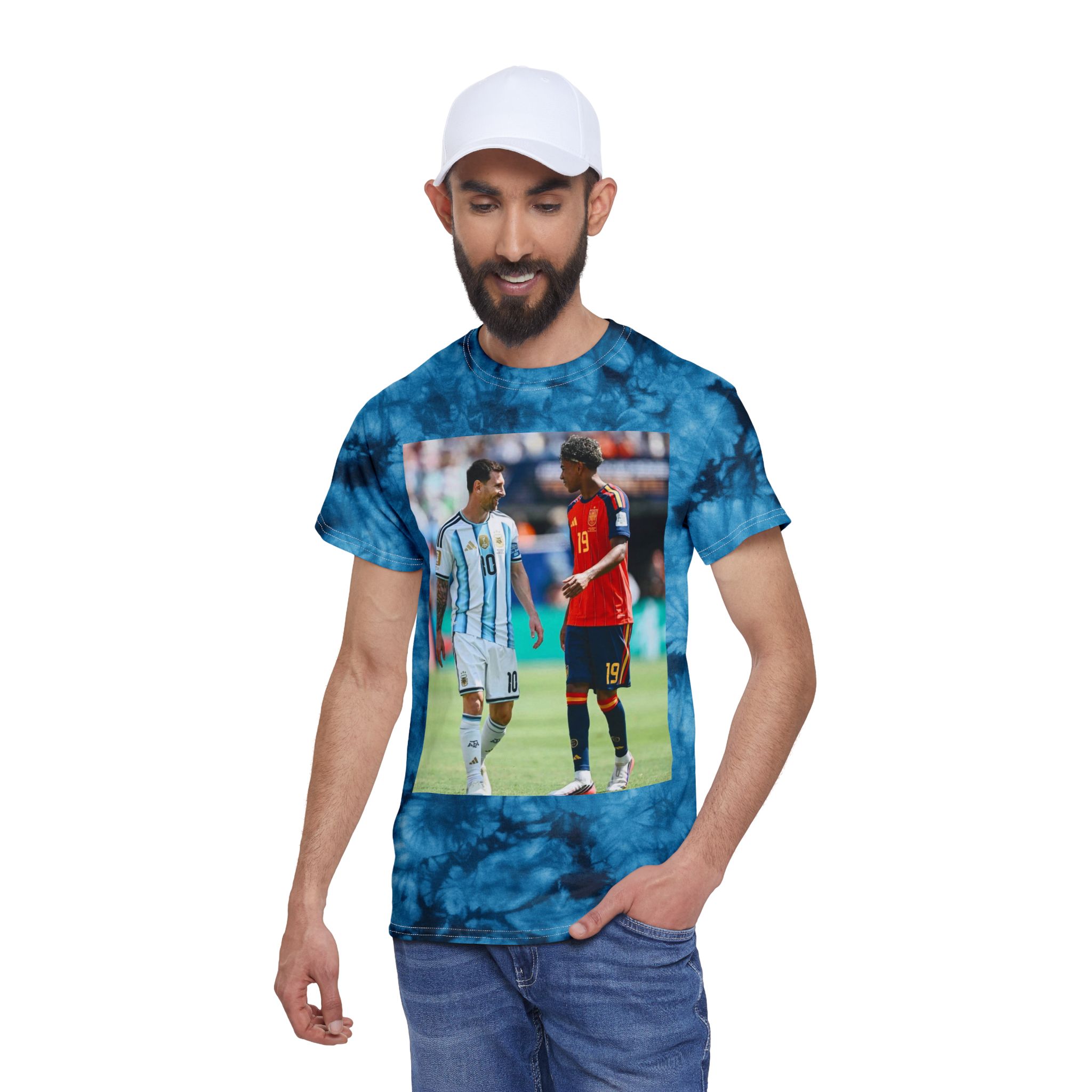 T-shirt tie-dye, cristal. – Image 4