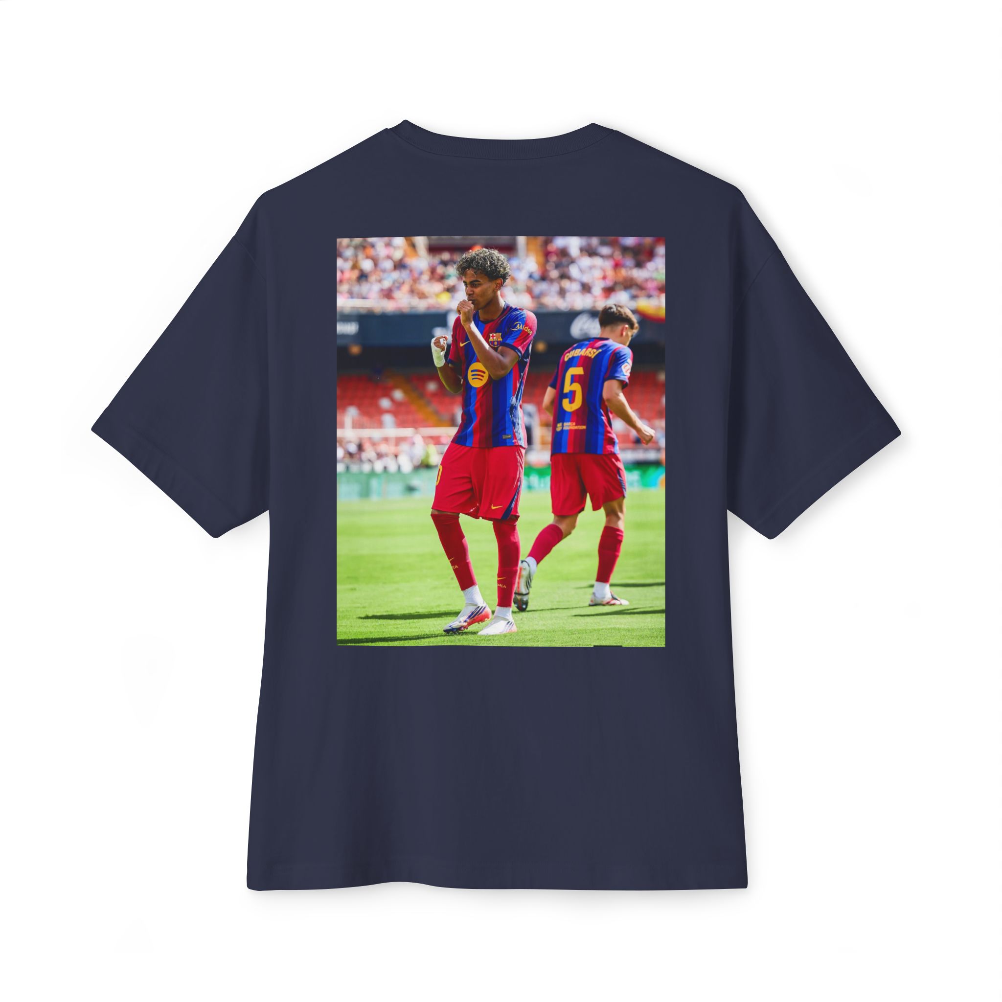 T-shirt unisexe coupe carrée oversize – Image 35