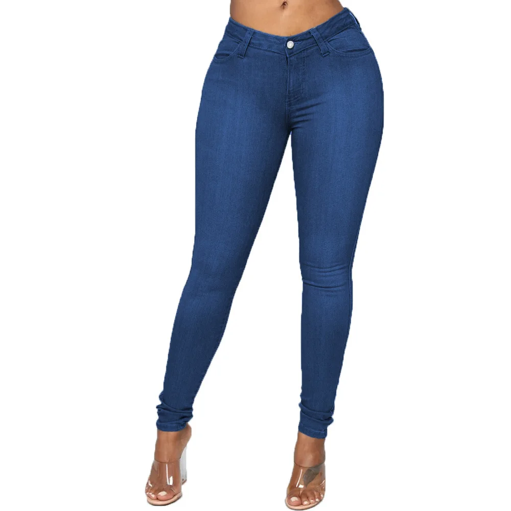 Jean skinny taille haute pour femme – Image 8