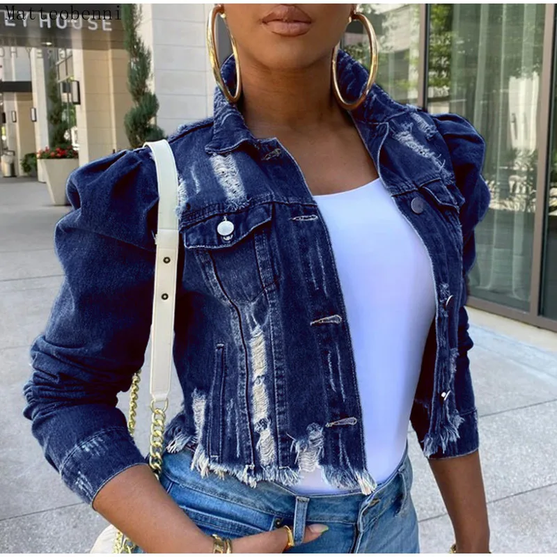 Veste en jean courte et sexy pour femme – Image 2