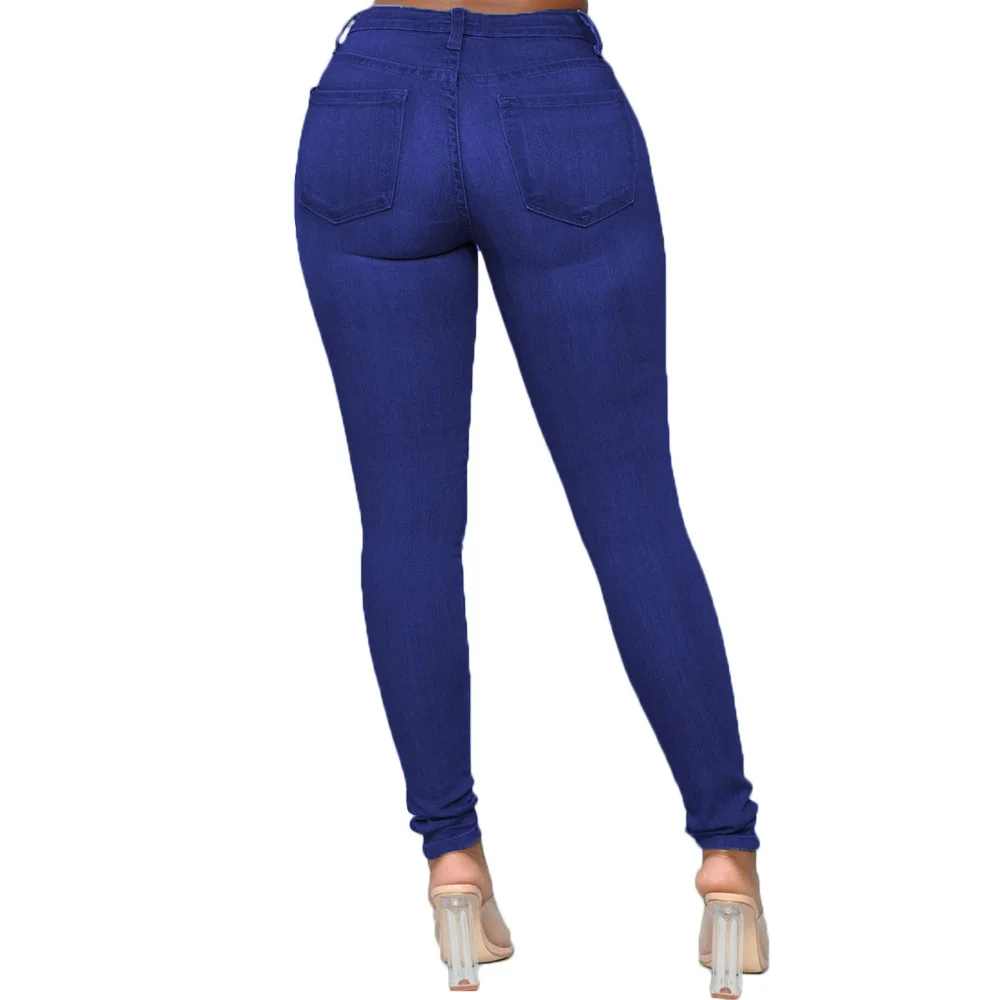Jean skinny taille haute pour femme – Image 9