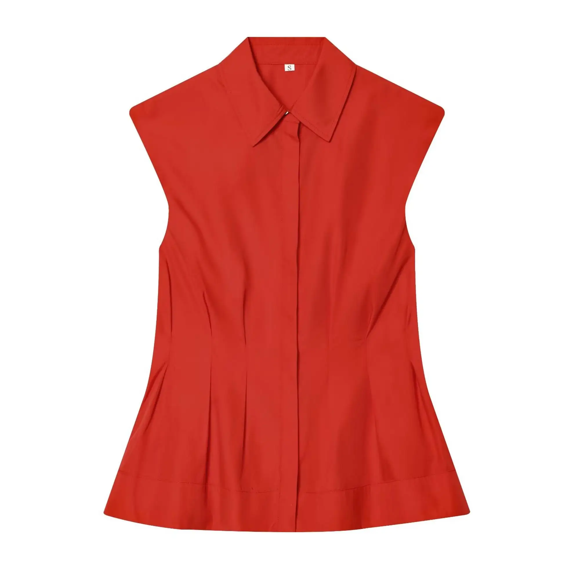 Chemisier plissé pour femme – Style vintage – Image 4