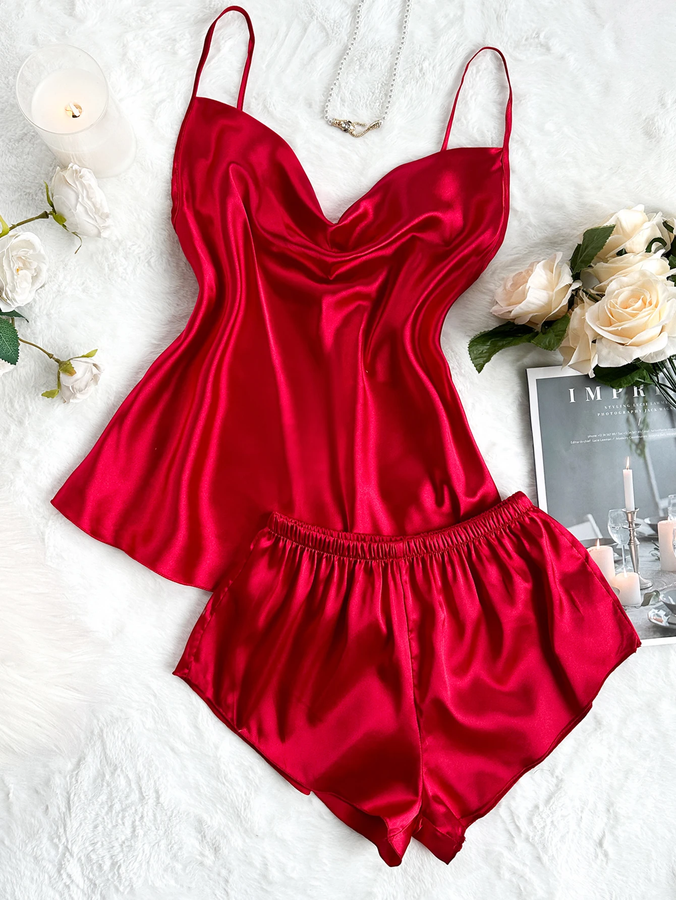Ensemble de pyjama deux pièces pour femme – Image 2
