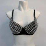 Soutien-gorge style Steampunk avec clous