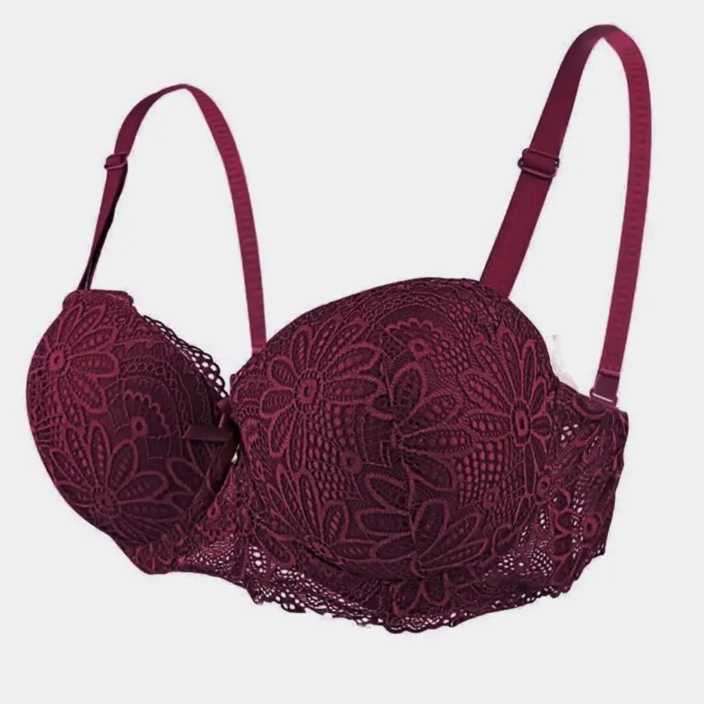 Soutien-gorge en dentelle push-up avec armatures – Image 4