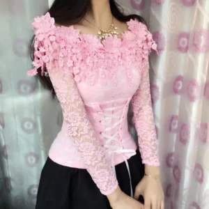 Chemise Haut court sexy pour femme