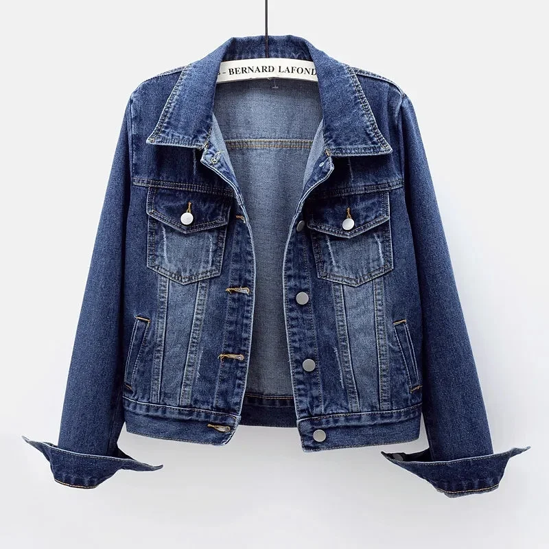 Veste en jean pour femme