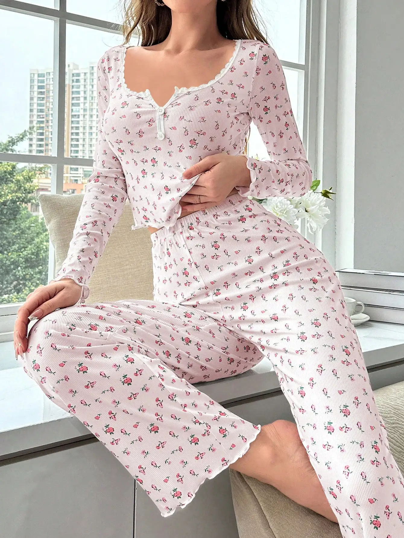 Ensemble de pyjama à manches longues – Image 4