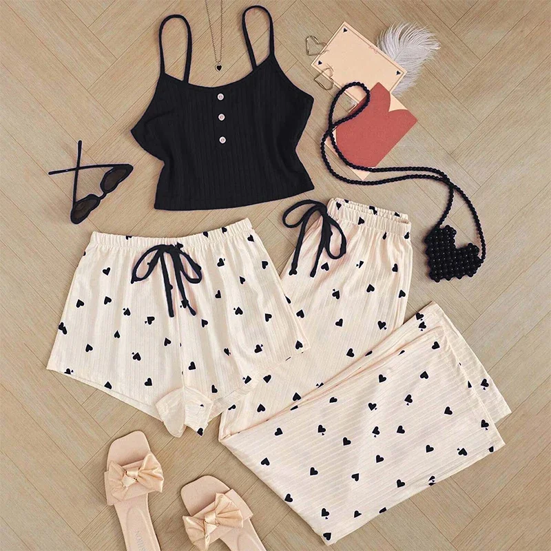 Ensemble de nuit 3 pièces pour femme – Image 6