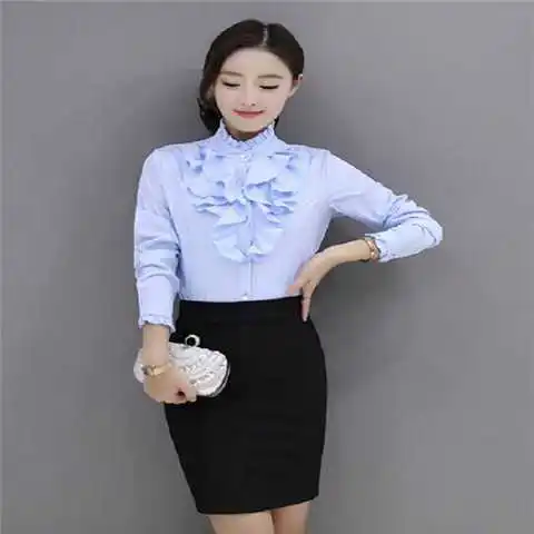 Chemisier pour femme (automne-hiver) à manches – Image 7